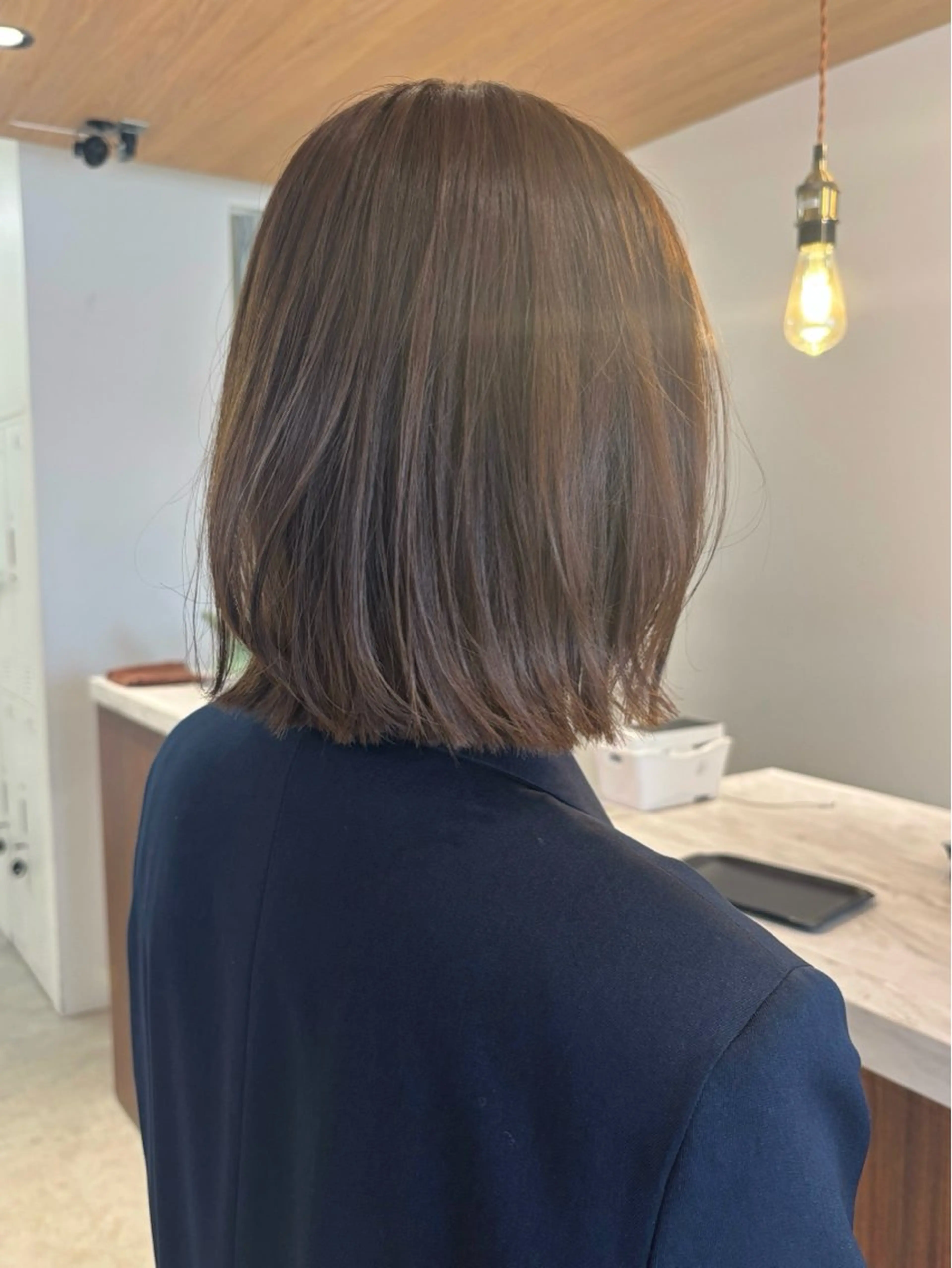 ショート カラー ベージュカラー カット ヘアカラー トリートメント 🫧nari🫧 谷町 大阪のヘアスタイル