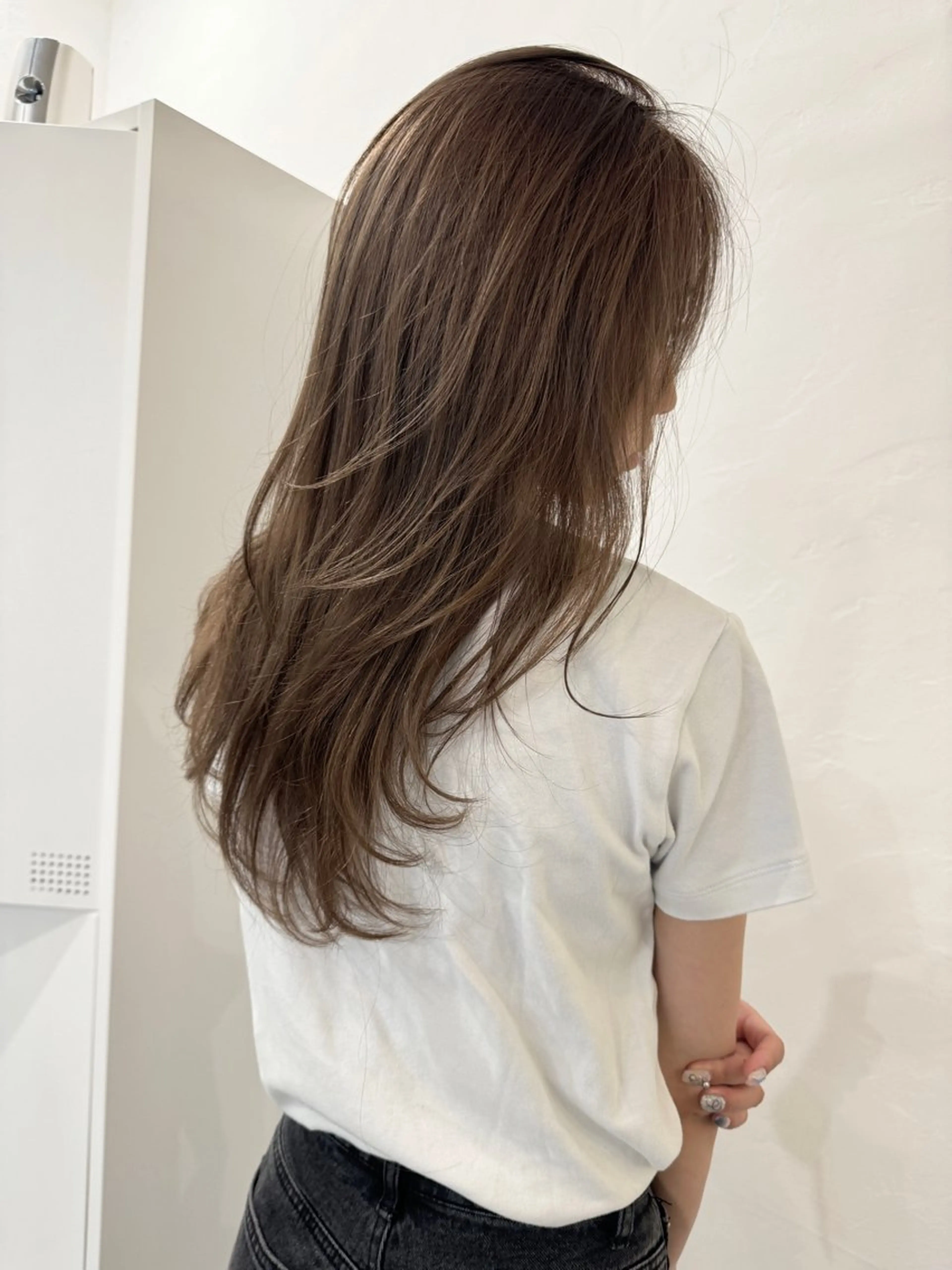 セミロング 透明感カラー／メンズ 特化kazumaのヘアスタイル