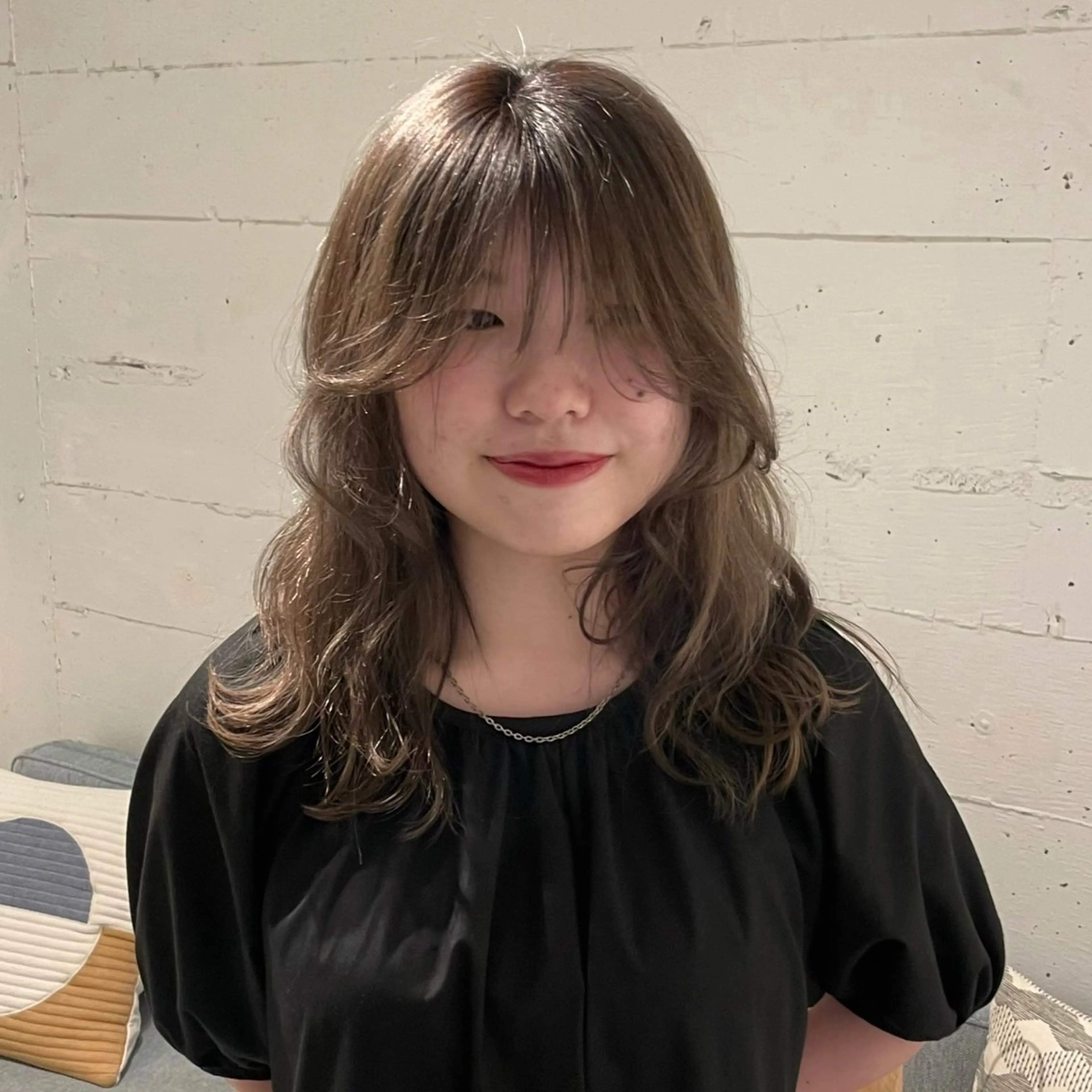 ロング カラー ヘアカラー トリートメント 暖色カラー / rio🐏 / 目黒のヘアスタイル