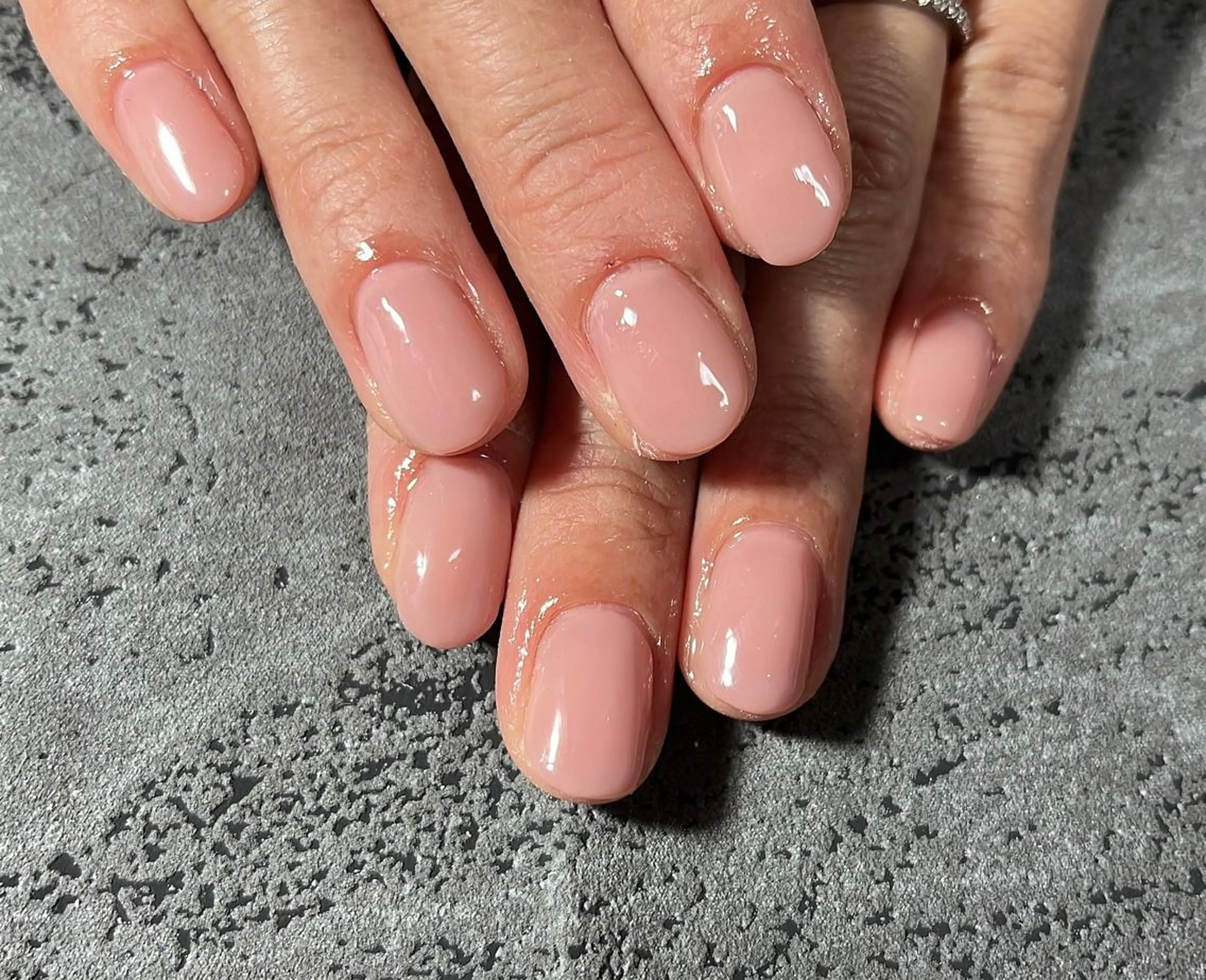 ネイル ワンカラーネイル シンプルネイル ハンドネイル Ruana Nailのネイルデザイン