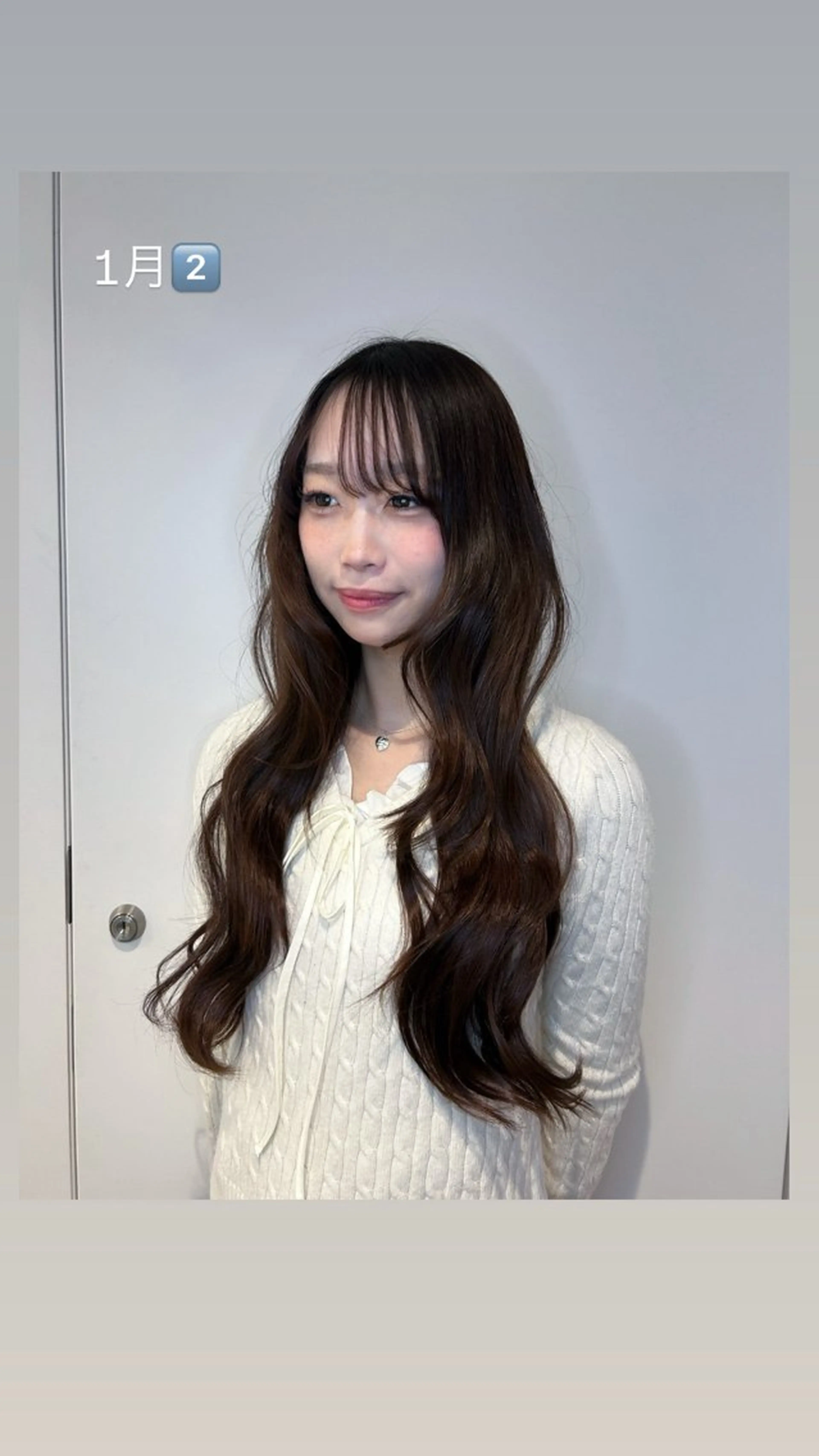 ロング カラー 'AXIS所属・Kanon/ 名古屋/栄のヘアスタイル