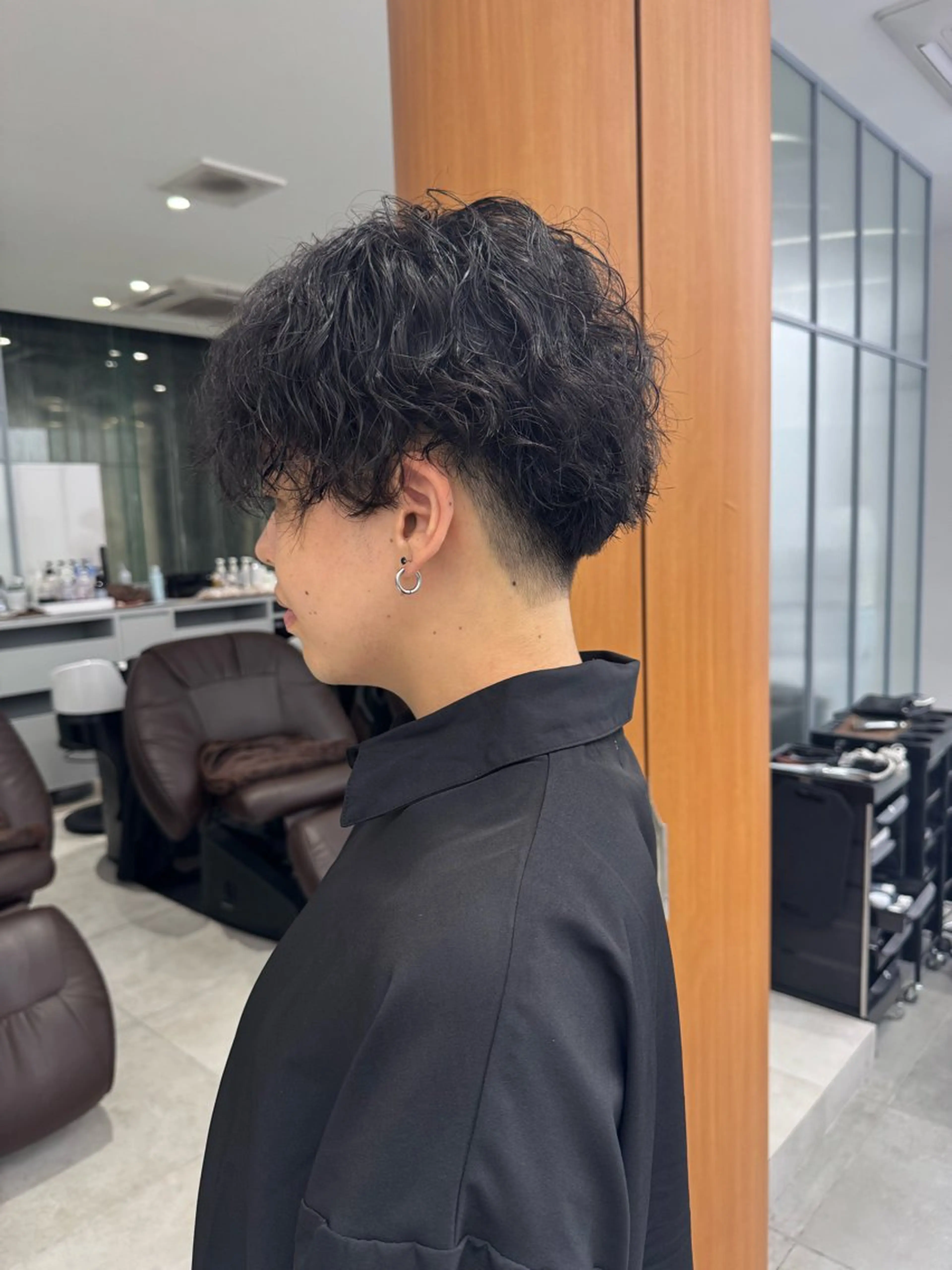 パーマ ツイストスパイラルパーマ スパイラルパーマ カット パーマ ひかり／ショート ／似合わせカットのヘアスタイル