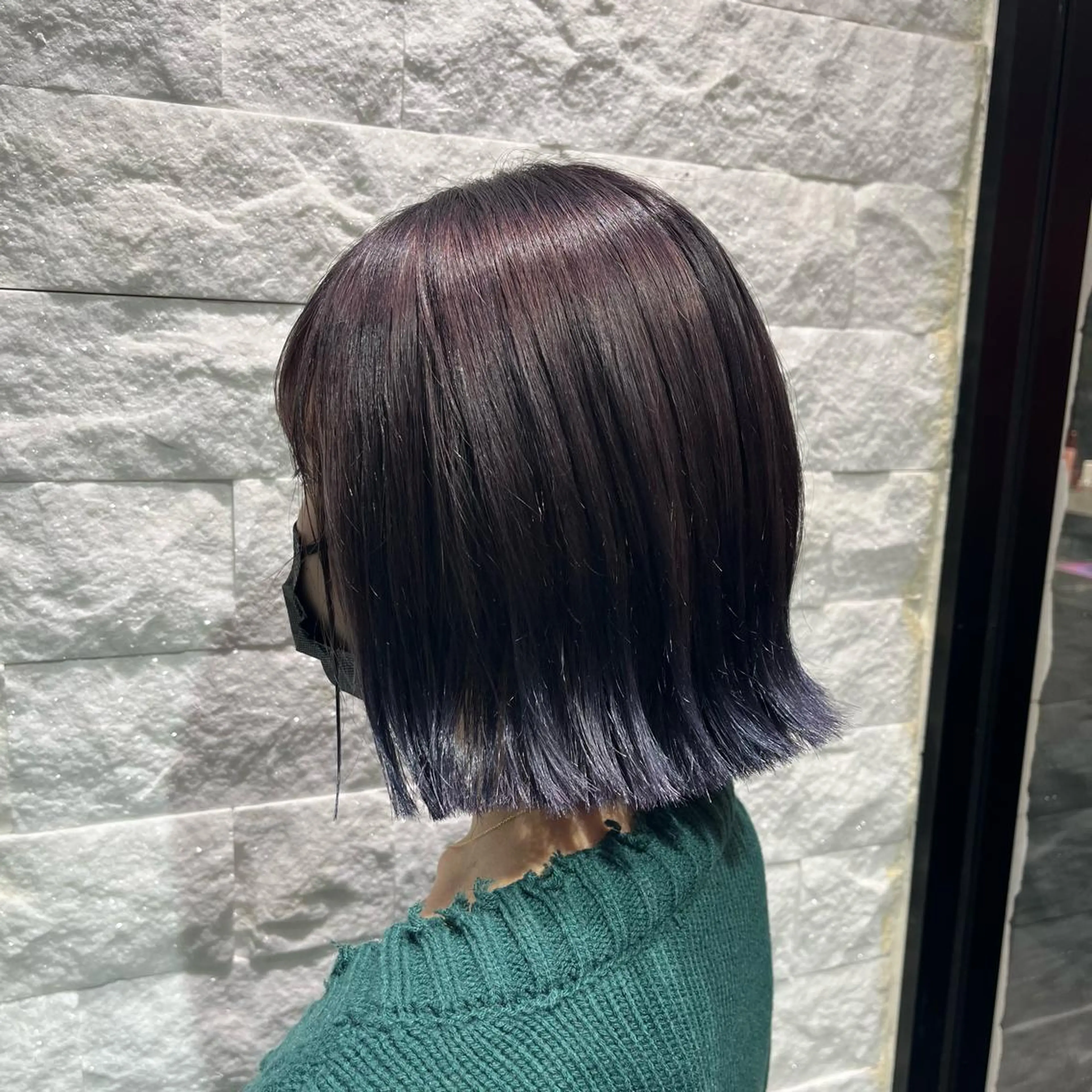 ショート 外ハネヘア 長尾菜々美🐰 ／ハイトーンカラーのヘアスタイル