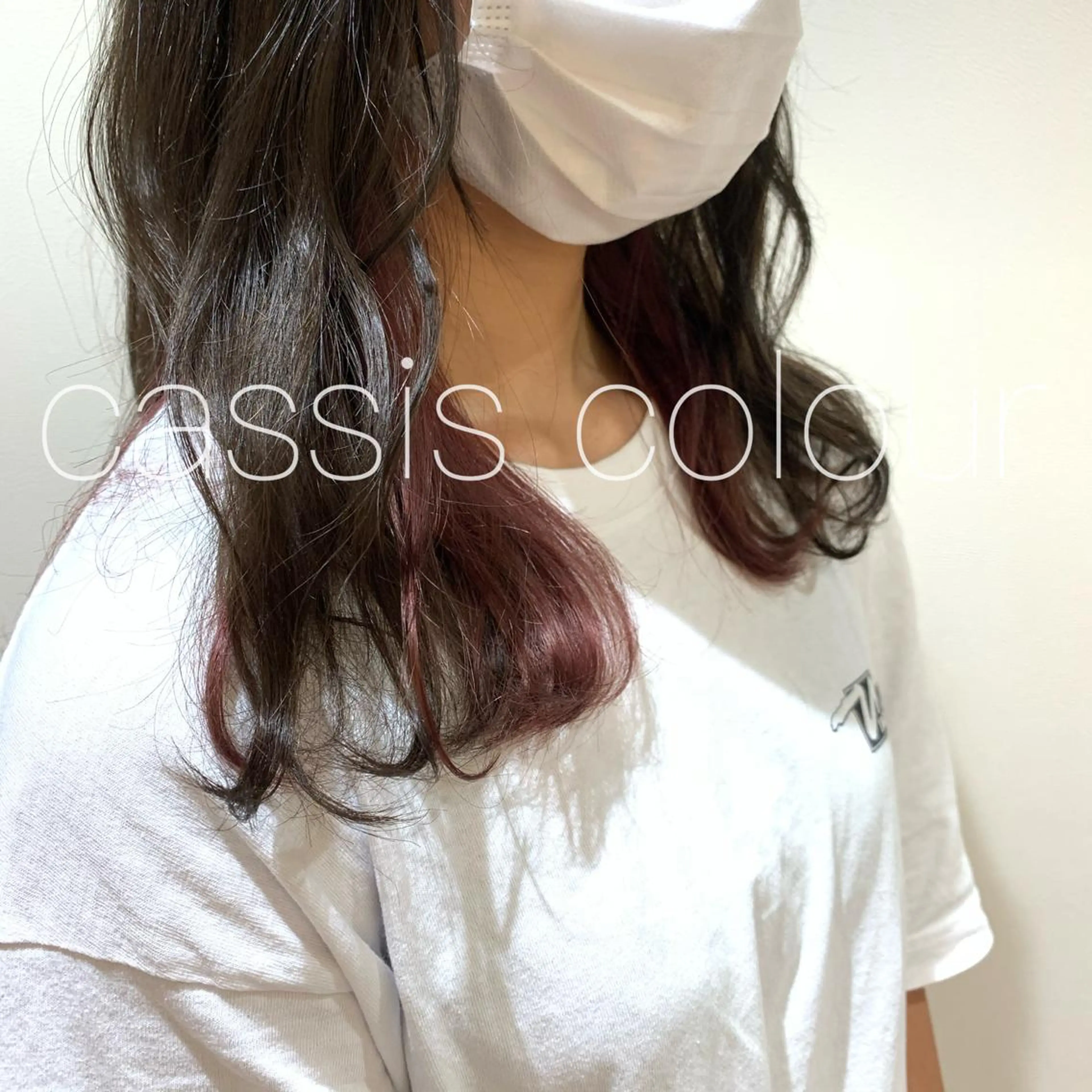 ミディアム 透明感カラー 金村真子のヘアスタイル