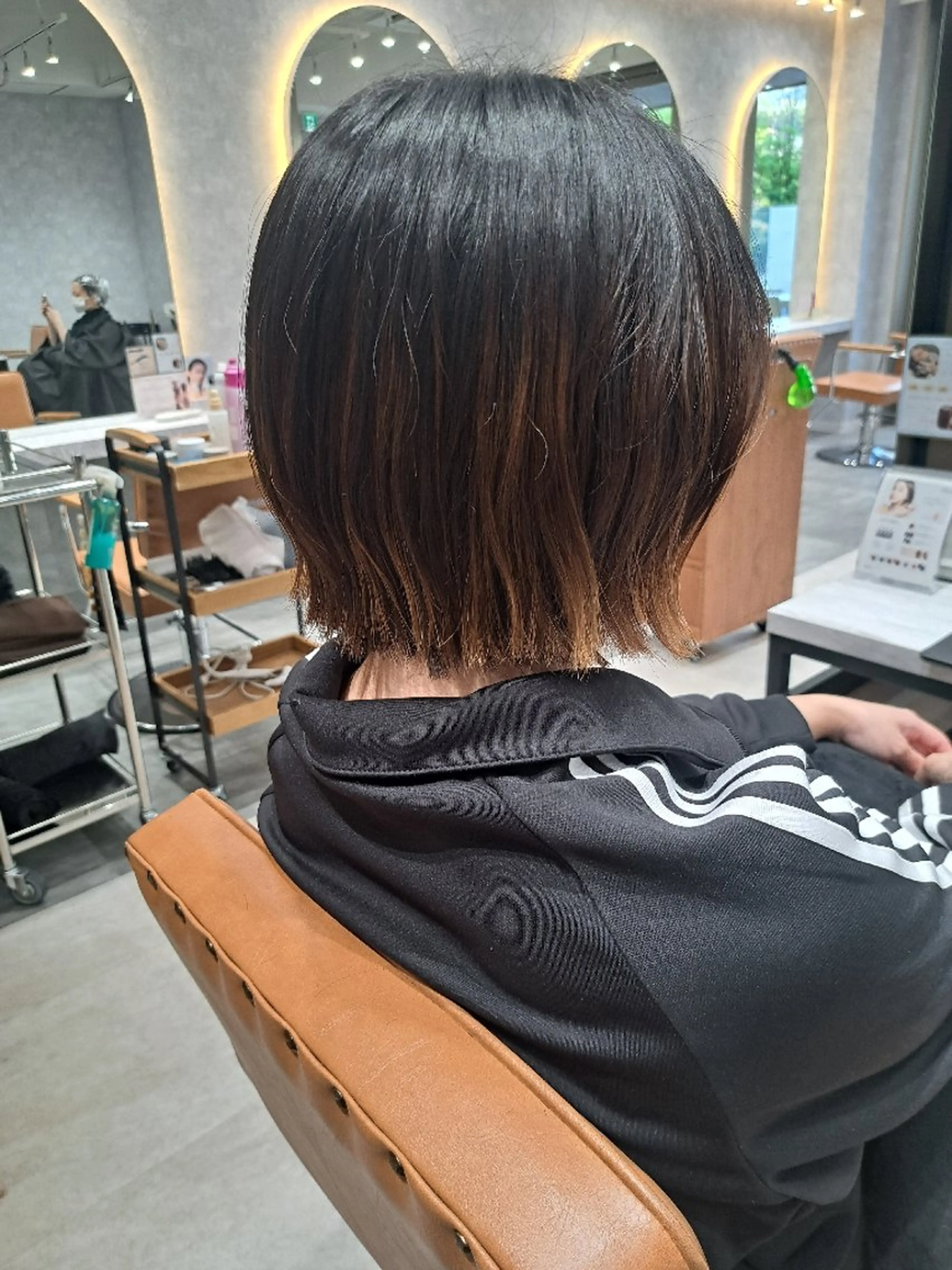 ショート ショートボブ ボブ ショートヘア 関口 知佳のヘアスタイル