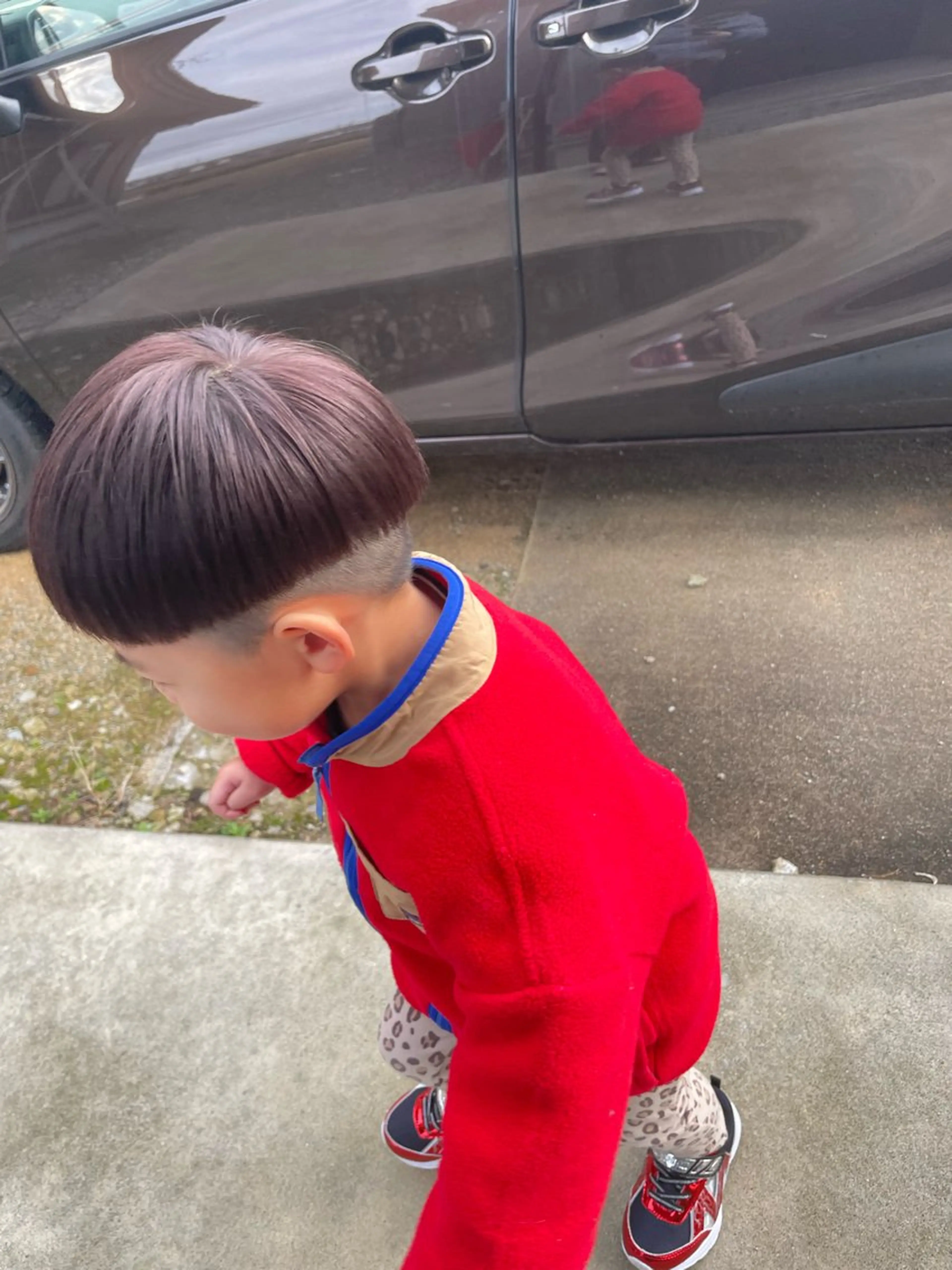 カラー キッズ otto滑川市 yukaのヘアスタイル