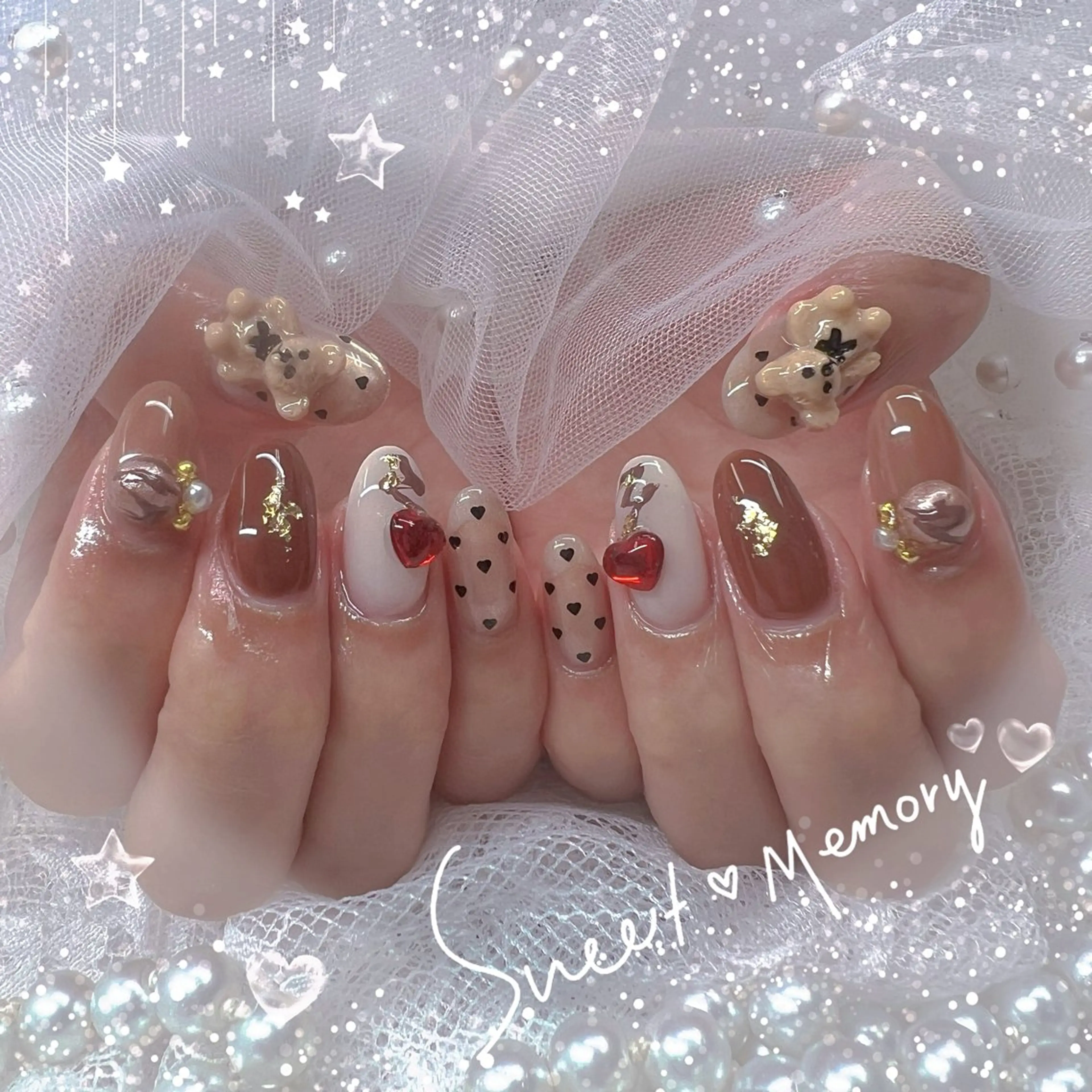 ネイル チークネイル フレンチネイル ガーリー ガラスフレンチ グラデーション ハンドネイル ハンドケア Chill Nailsalonのネイルデザイン