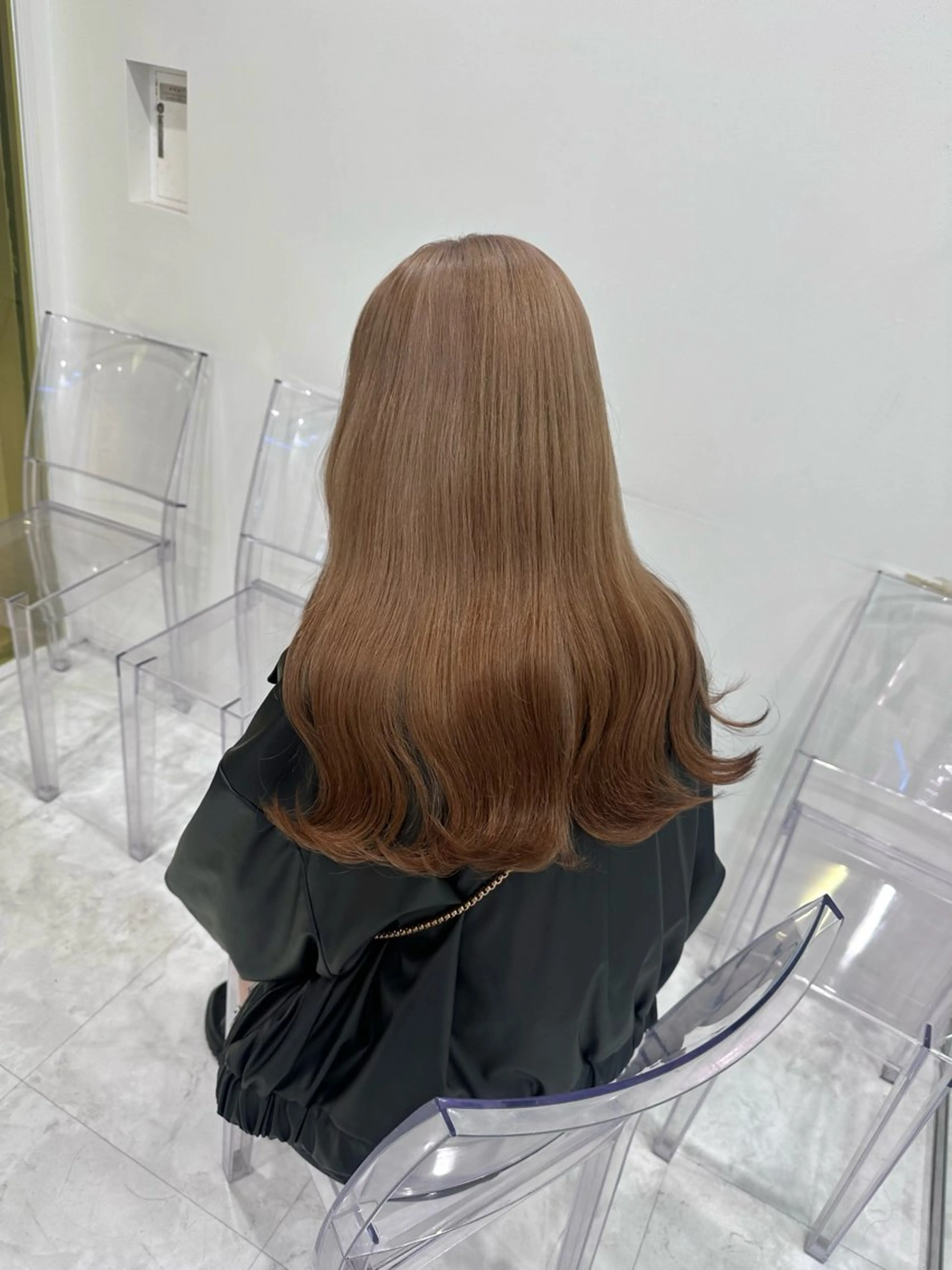 セミロング カラー ♡ダブルカラー特化♡ miyuのヘアスタイル