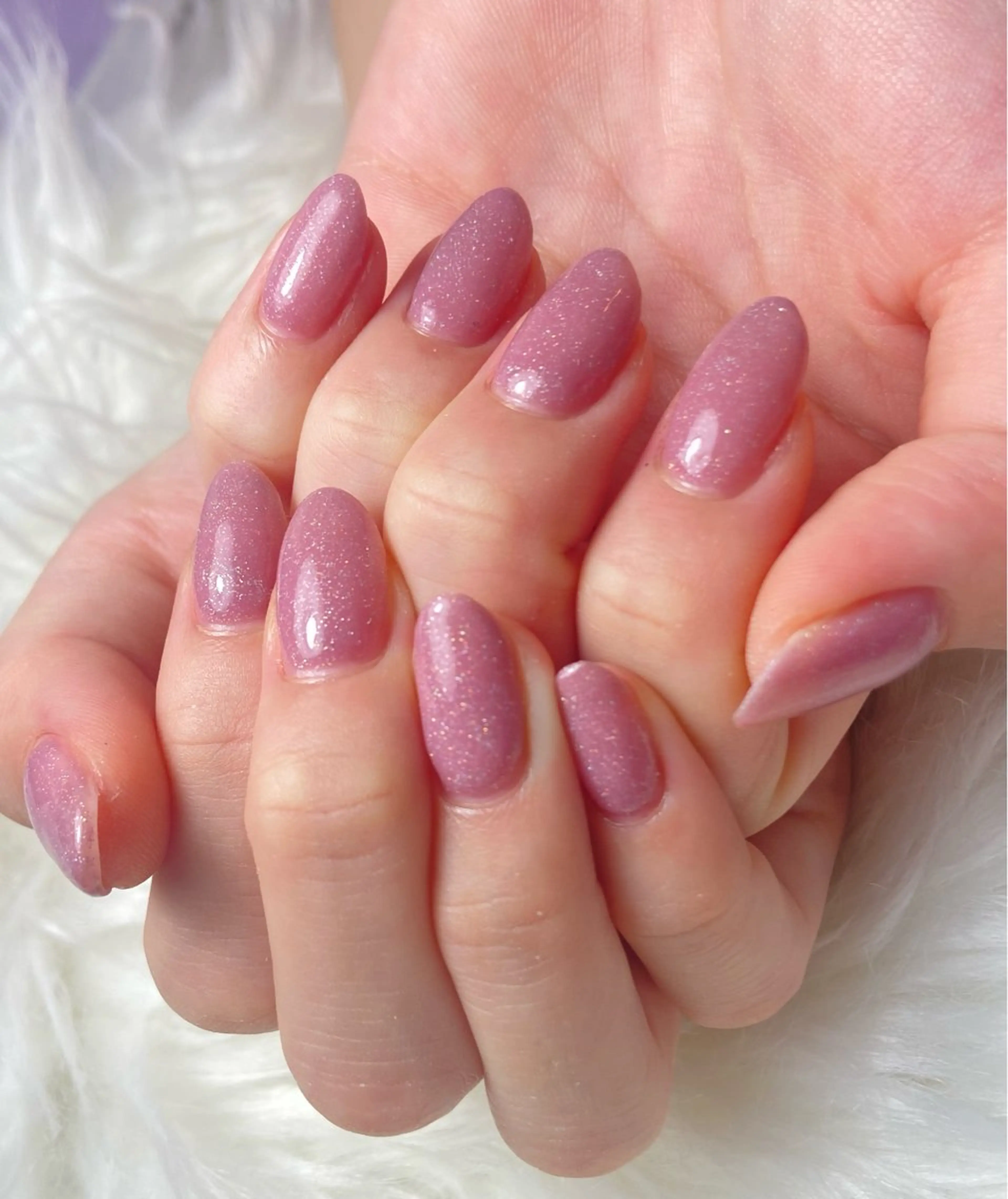 【オフなし】マグネットも◎★ワンカラーorラメグラデーション　パラジェル/ハードジェル仕上げの写真