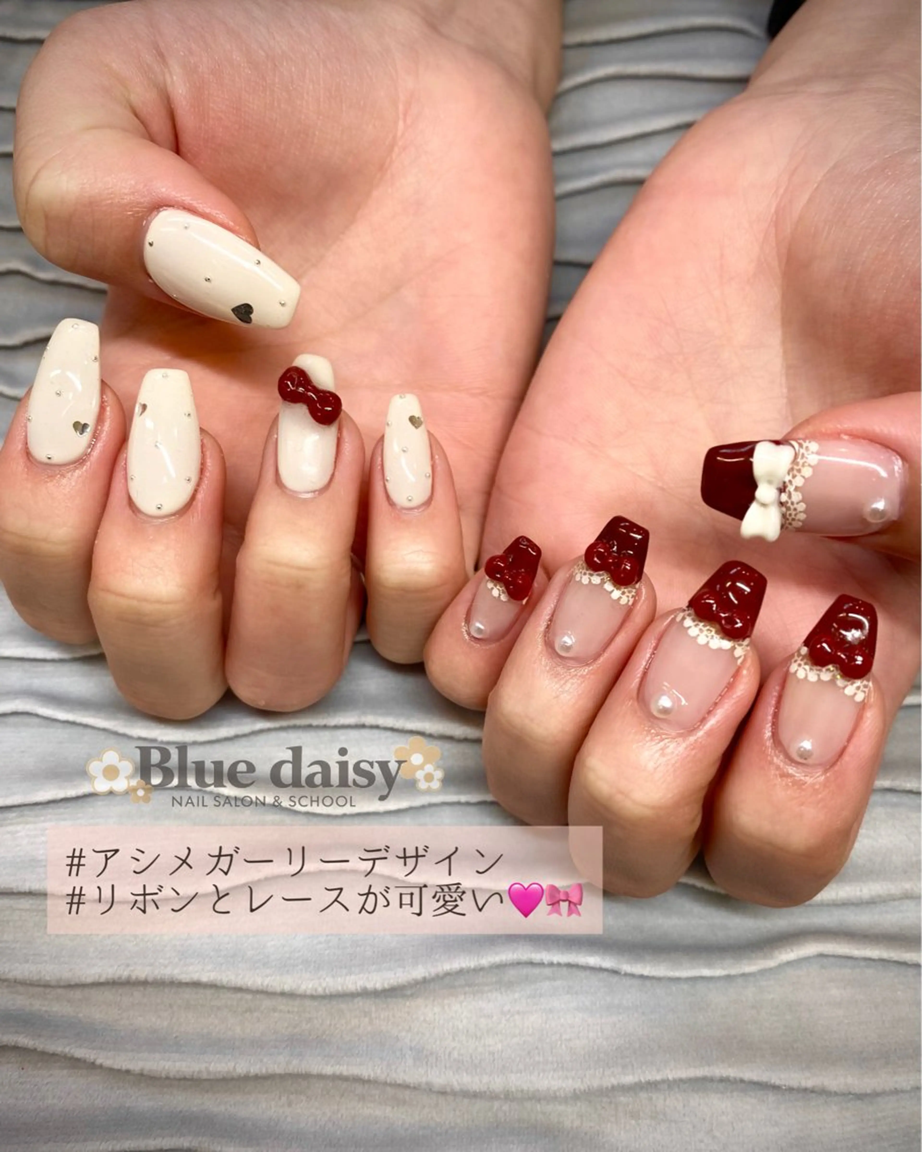 ネイル ジェルネイル マグネットネイル 持ち込み パラジェル ハンドネイル Blue　daisy　栄本店 【ブルーデイジー】所属・Blue daisy 栄本店のネイルデザイン