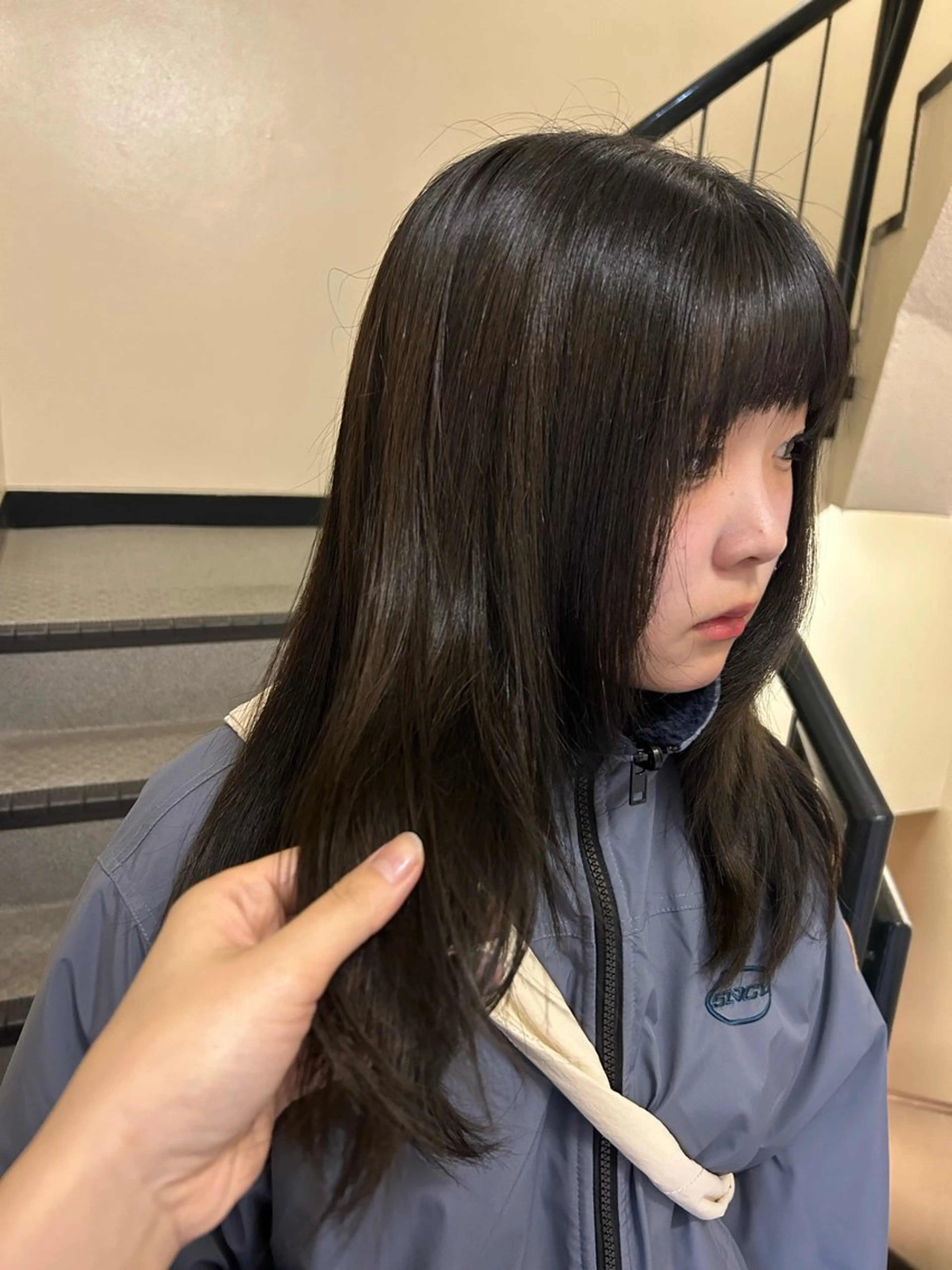 ロング カラー ☕️結【suii.】 ボブ/ヘアセット☕️のヘアスタイル