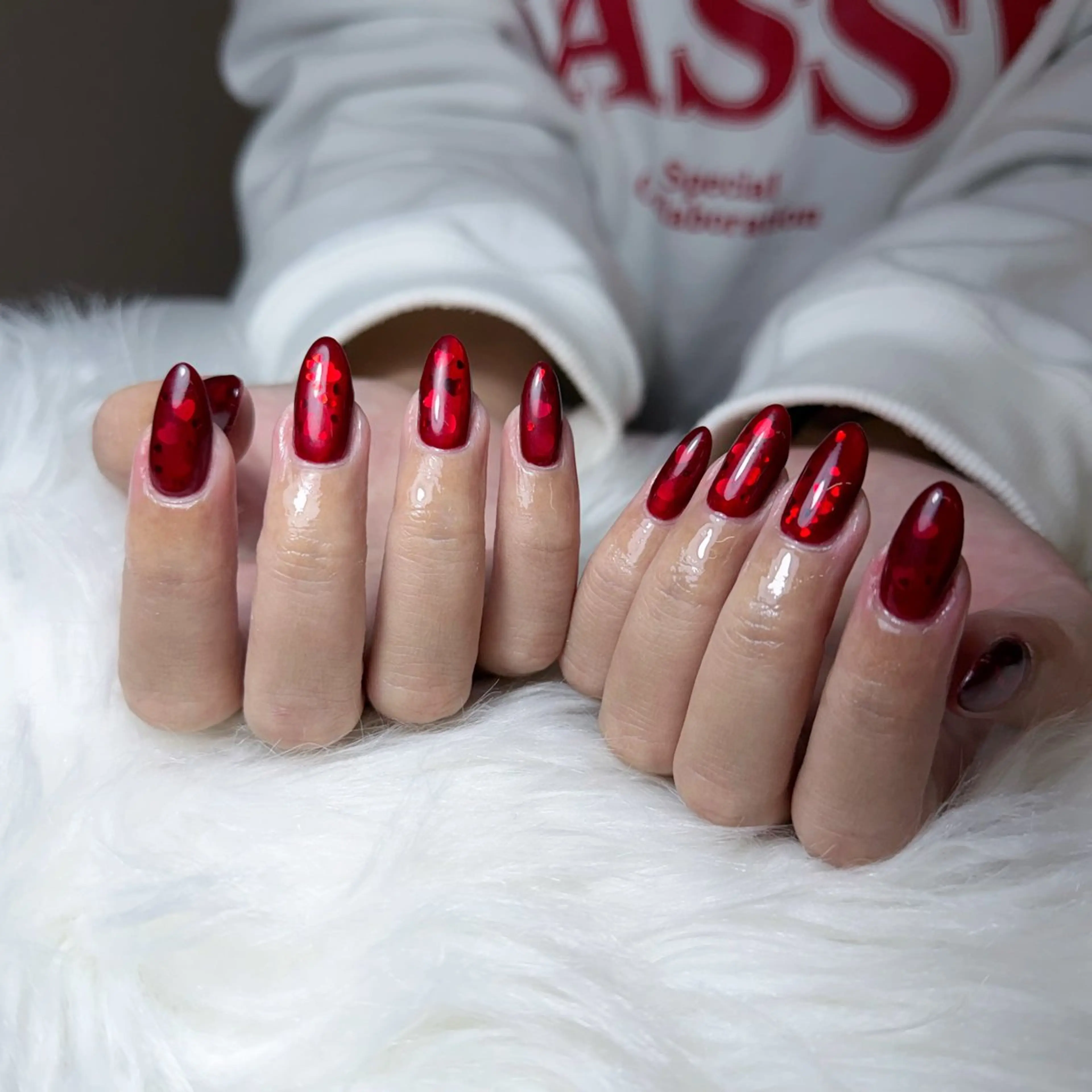 ネイル ワンホンネイル ハンドネイル かおり 奏のネイルデザイン