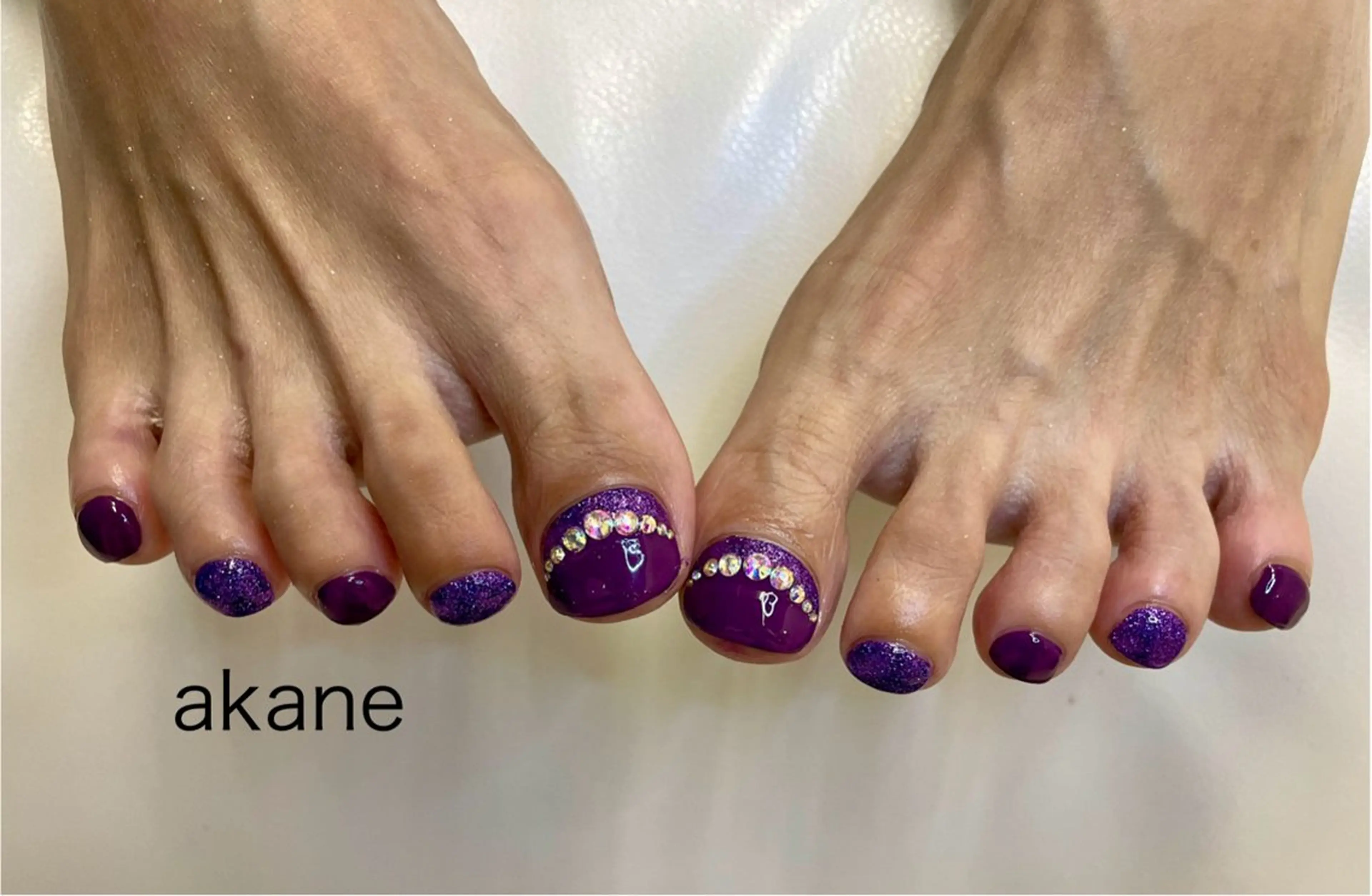 ネイル フットネイル Angeli⭐︎ AKANEのネイルデザイン