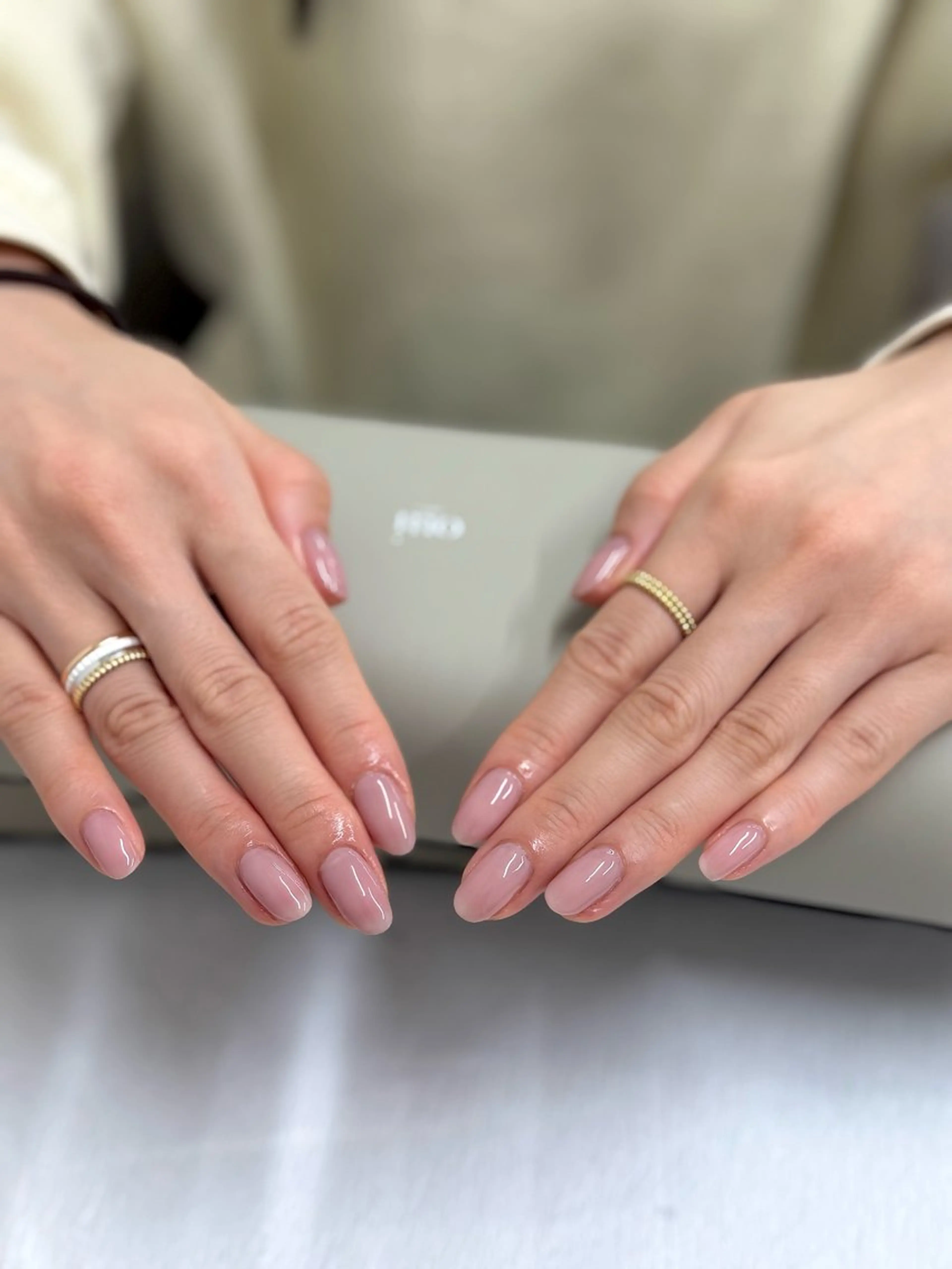 ネイル ワンカラーネイル mm TOKYO所属・れ かとのネイルデザイン