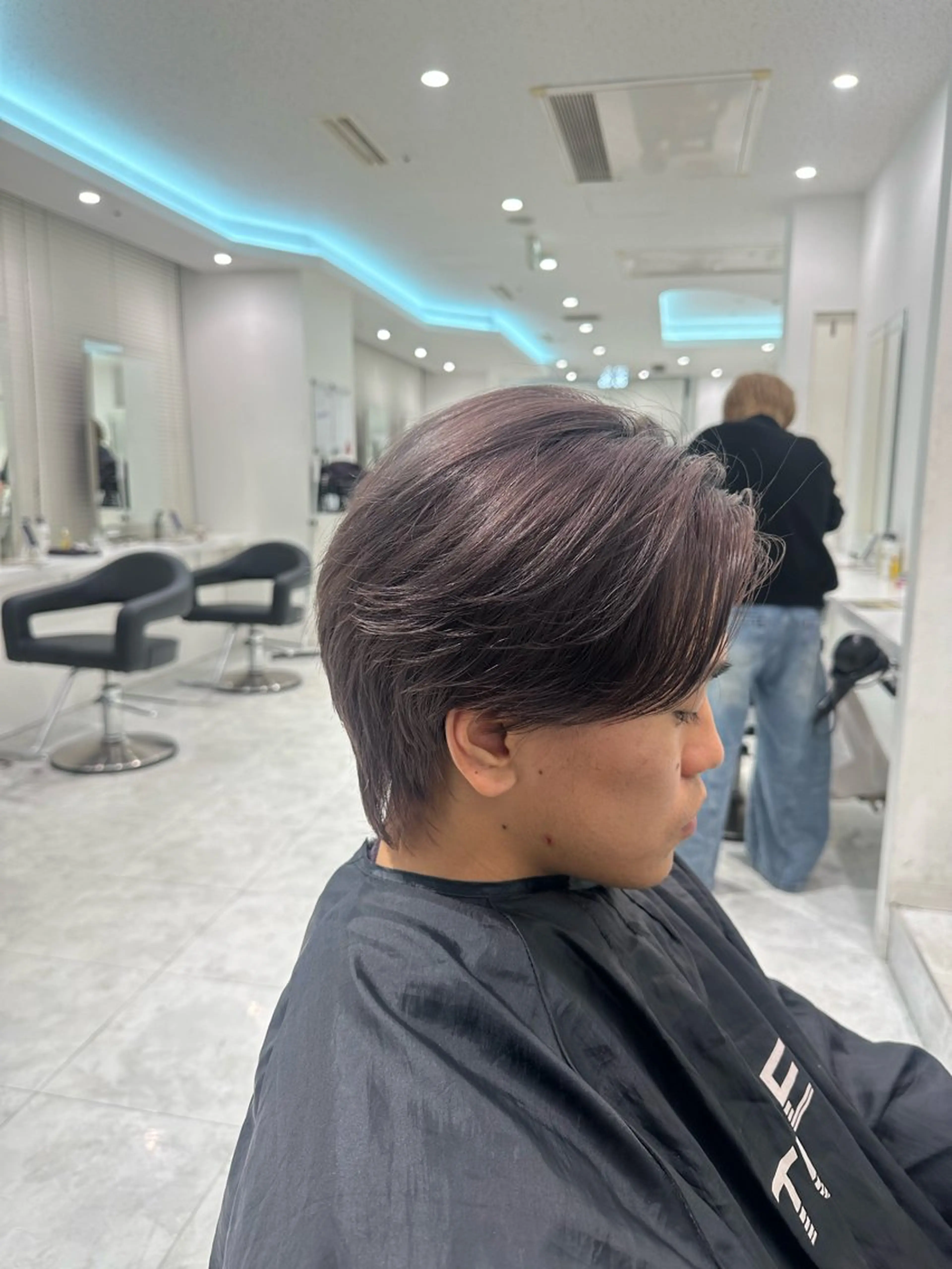 ショート カラー メンズ ヘアカラー トリートメント ヘッドスパ 🐺韓国風メンズ特化 あさひ🐺のヘアスタイル