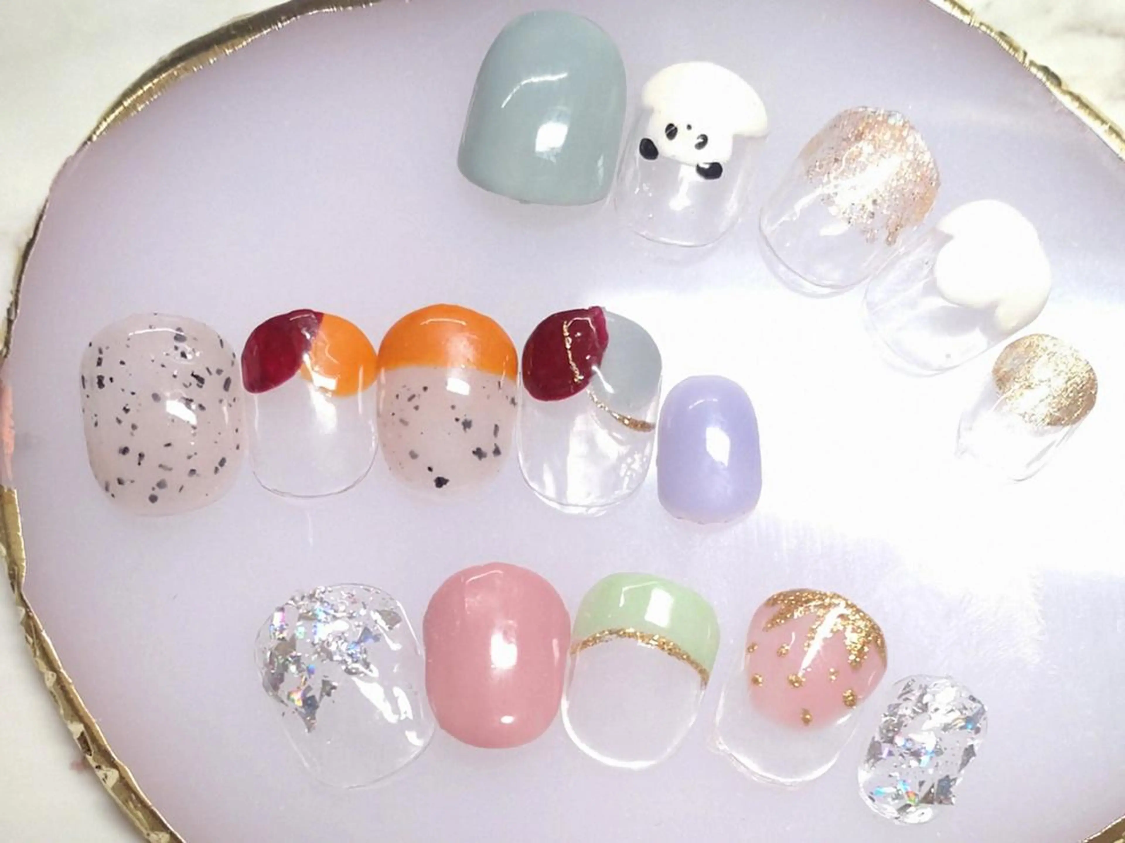 ネイル からだの恵み あやみのネイルデザイン