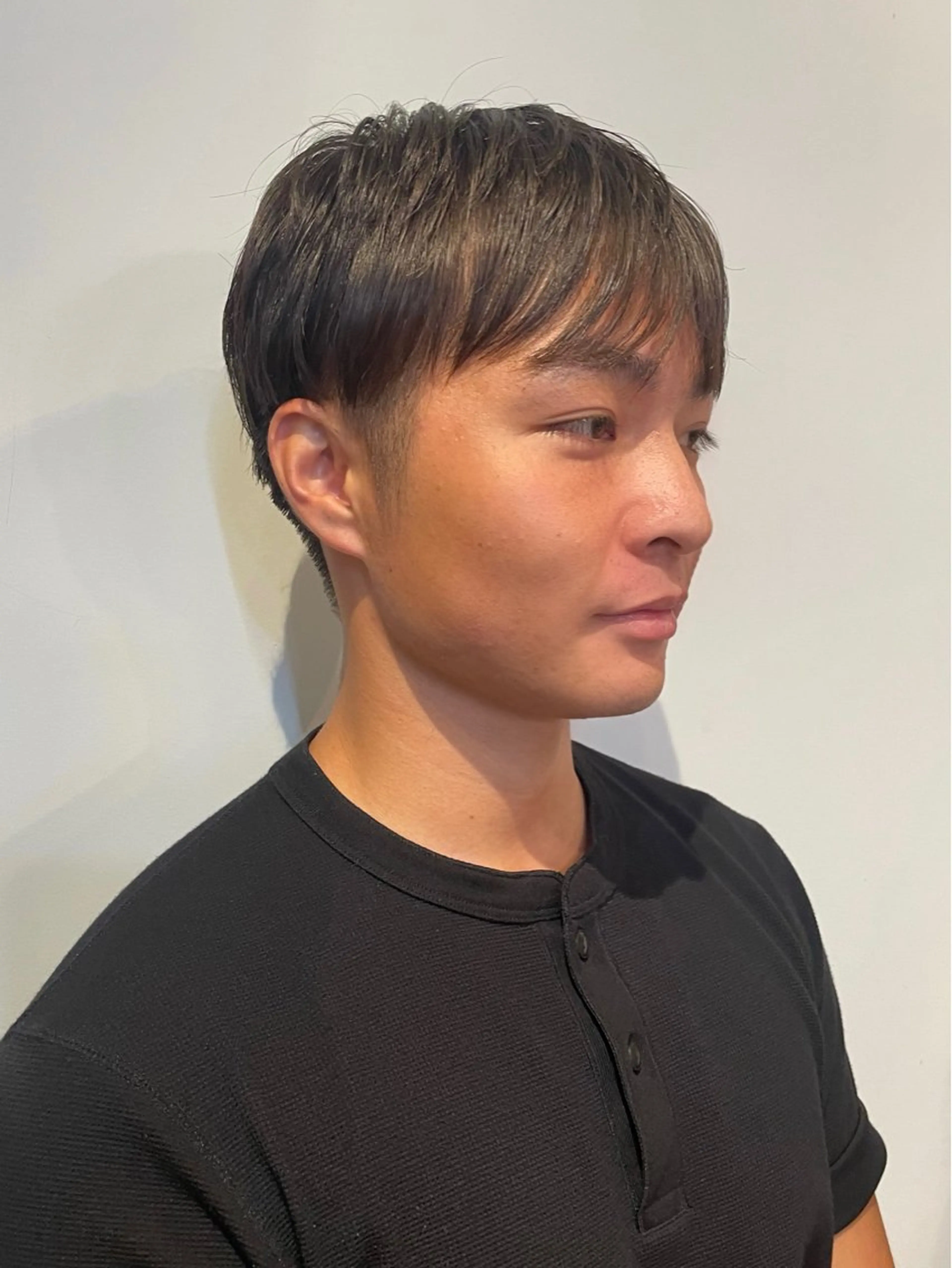 メンズ マッシュ loty hair design所属・Juri メンズカットパーマのヘアスタイル