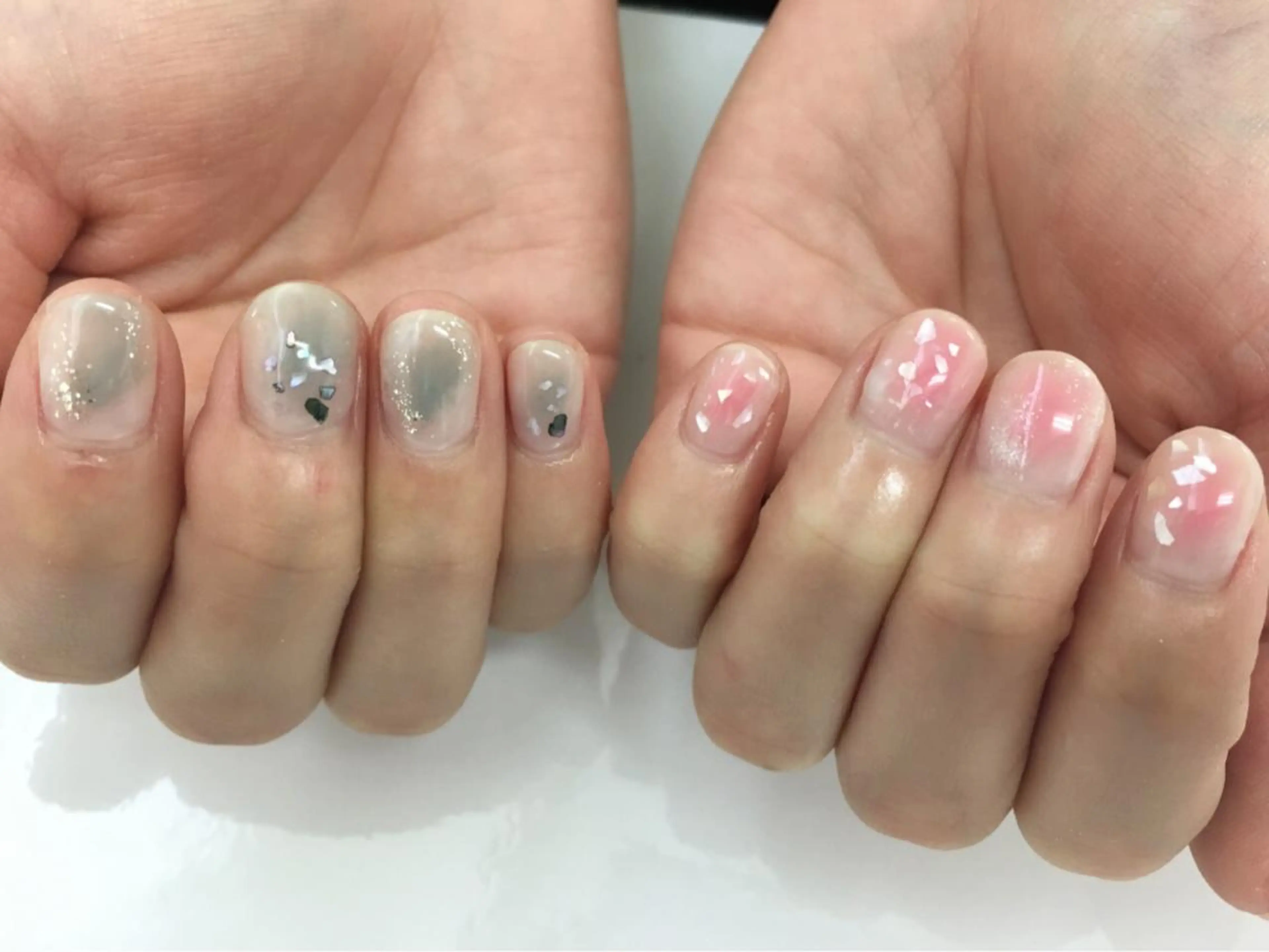 ネイル ニュアンスネイル SHINE NAILのネイルデザイン