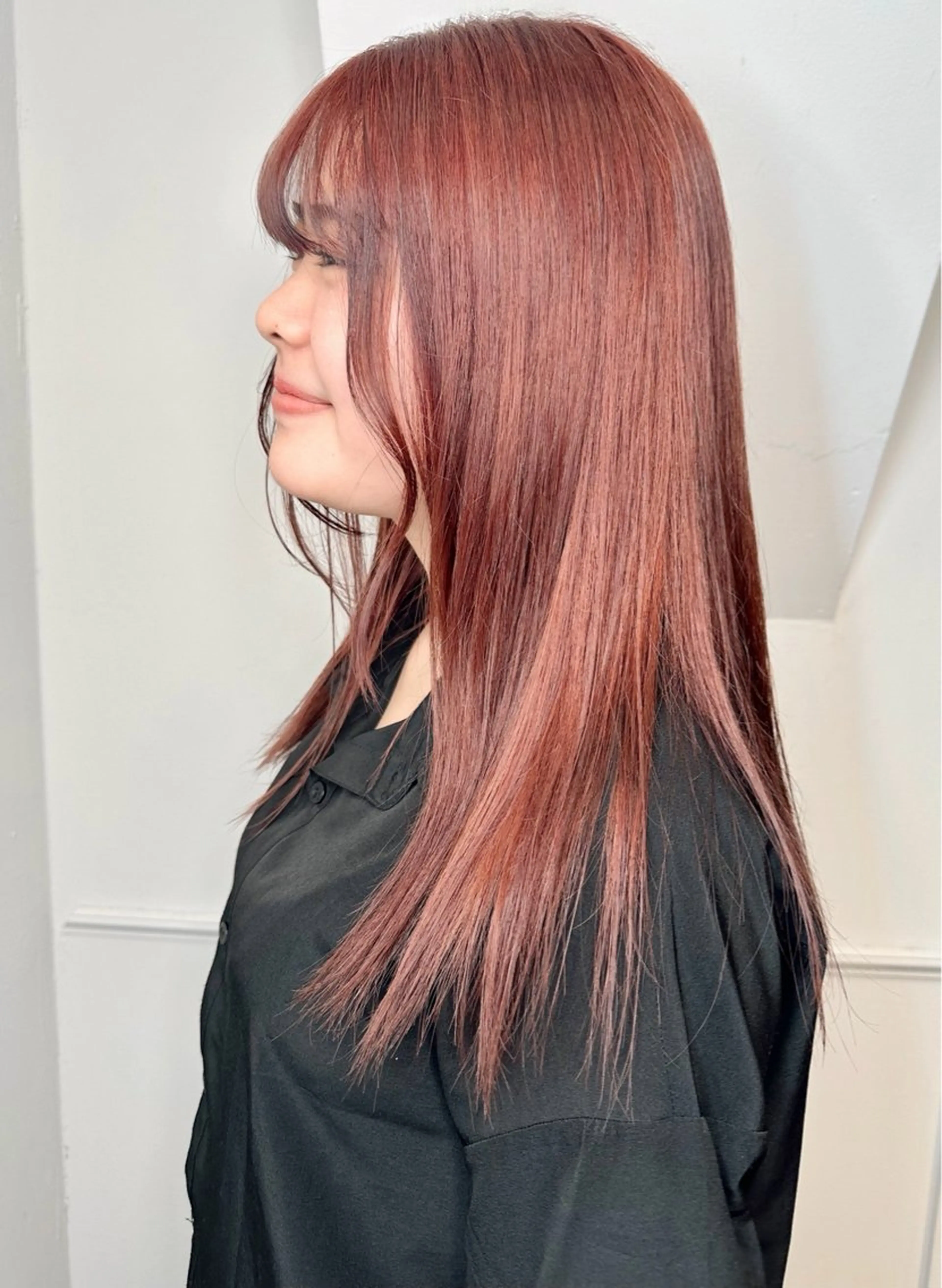 カラー ヘアカラー トリートメント 艶髪カラー/レイヤ ー支持No.1renのヘアスタイル