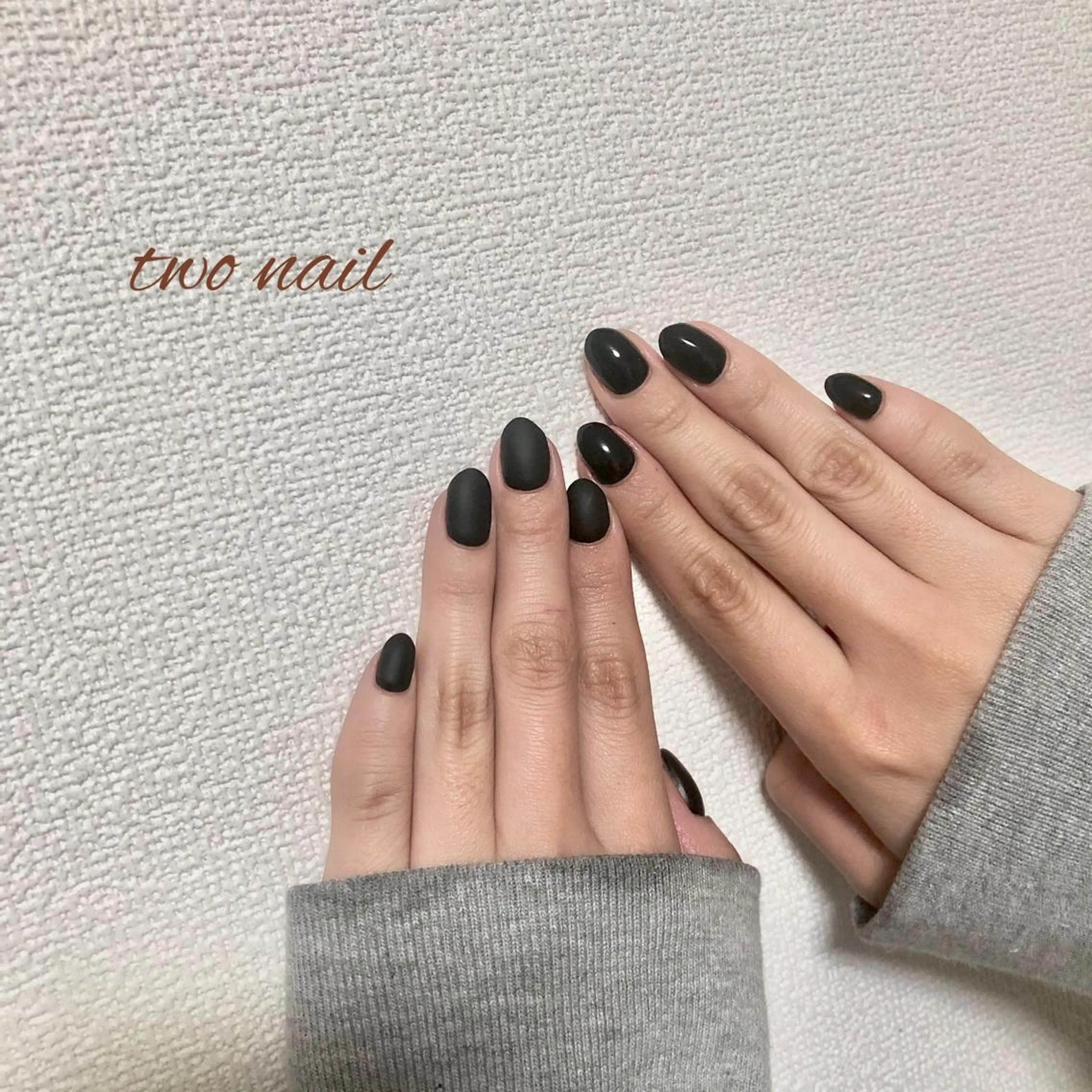 ネイル アートネイル フットネイル ハート マットネイル ニュアンスネイル ハンドネイル two nailのネイルデザイン