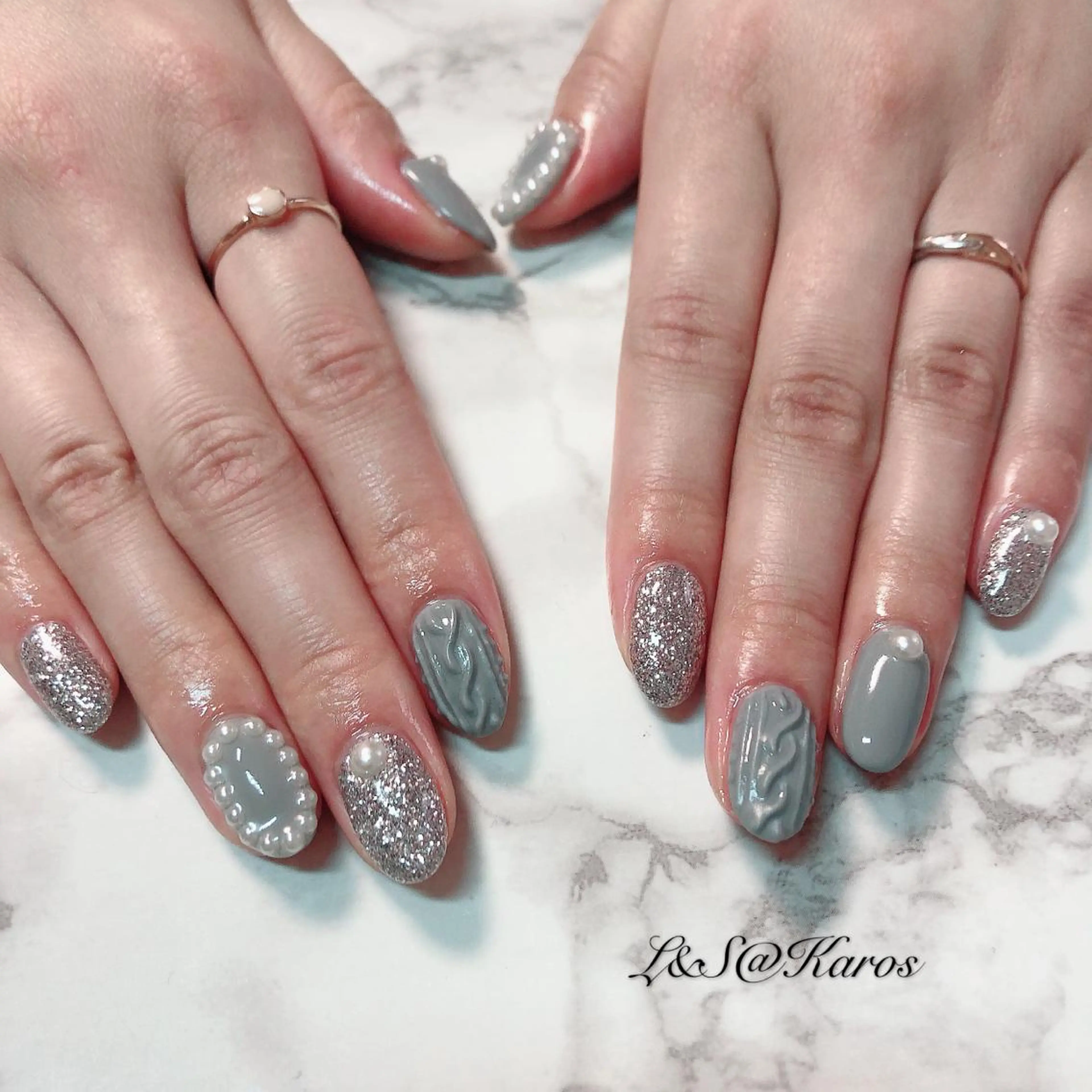 ネイル ハンドネイル L&S@Karos所属・L&S@ Karosのネイルデザイン