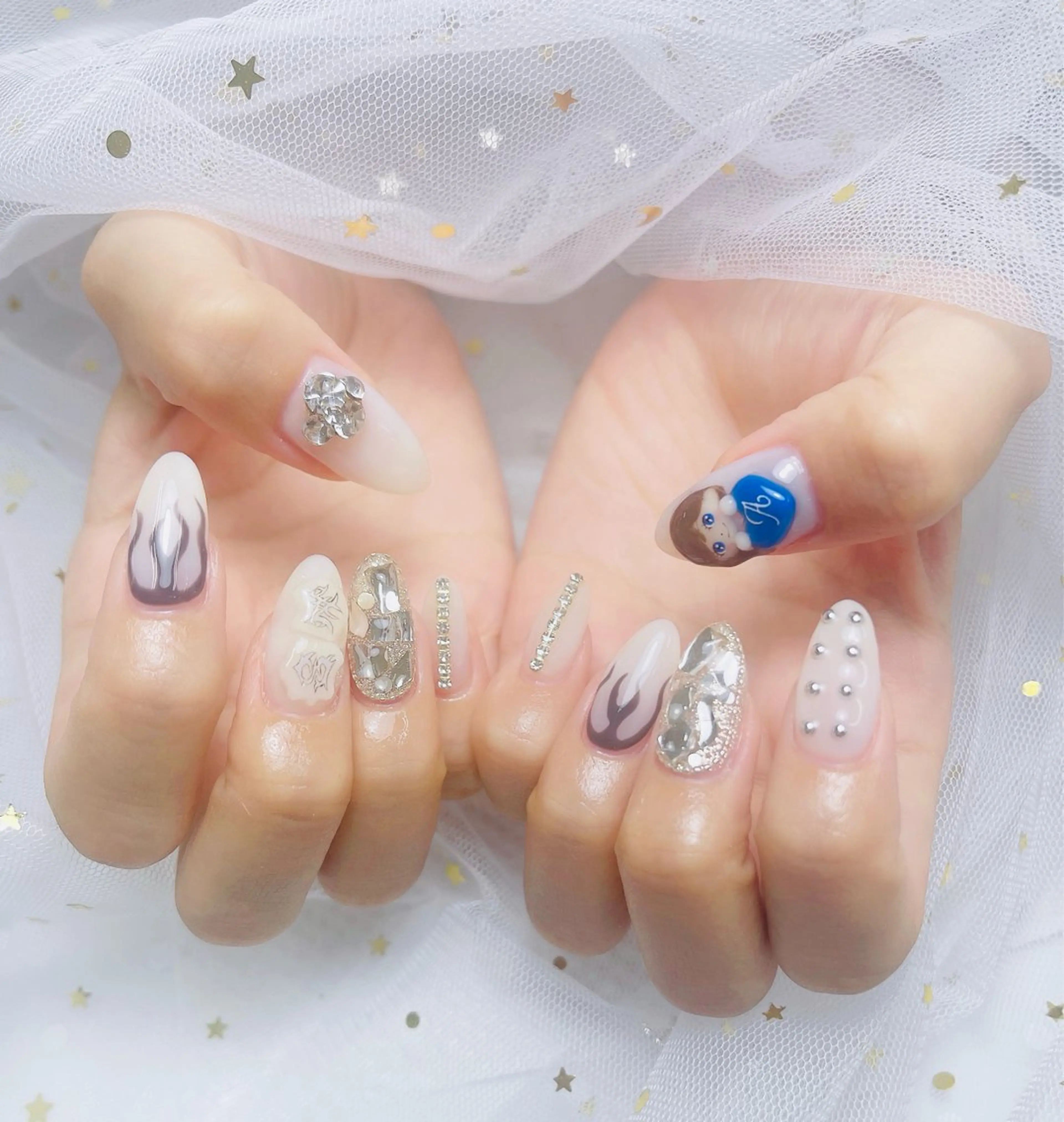 ネイル ハンドネイル ╹◡╹Mimoミモ ネイルサロンのネイルデザイン