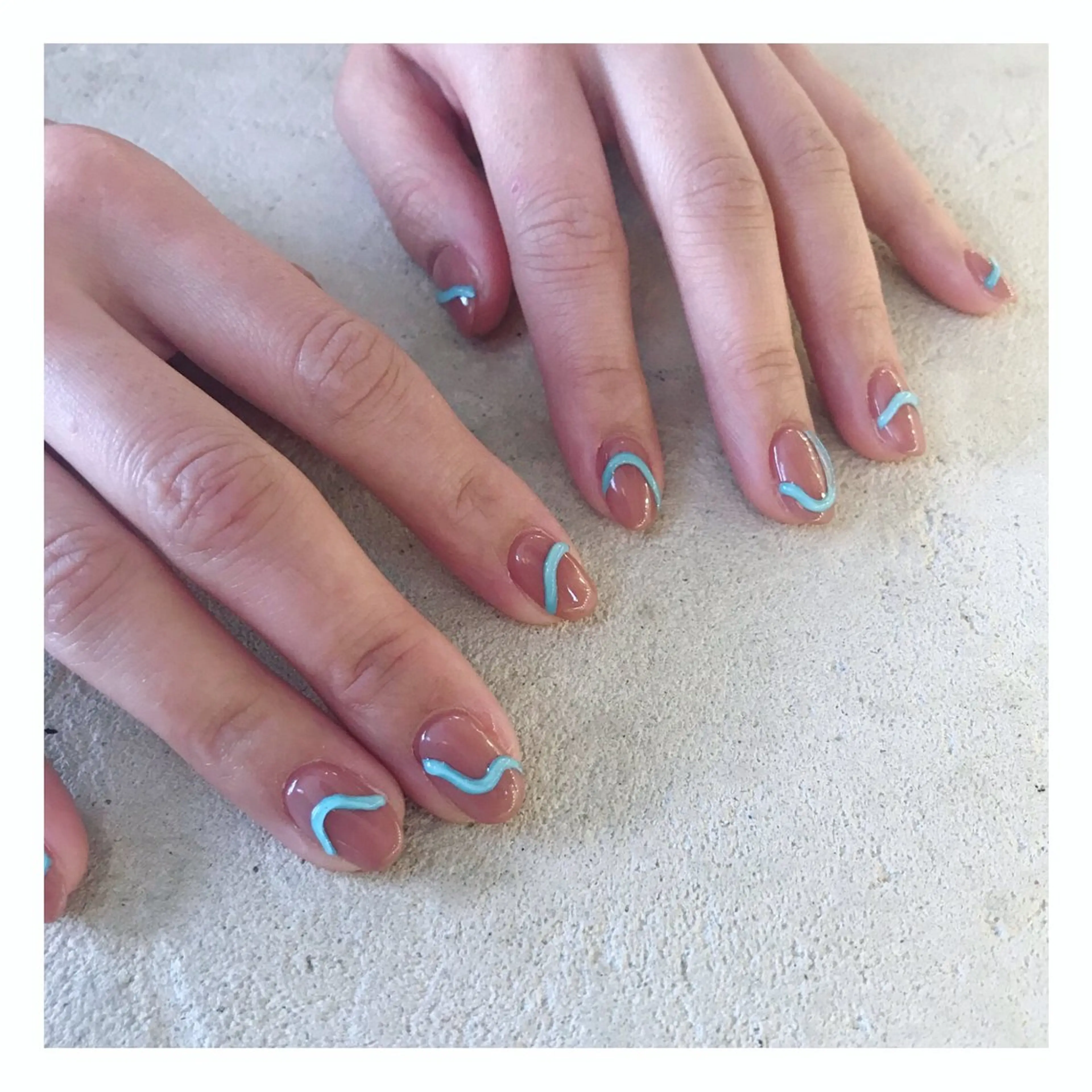 ネイル アートネイル シンプルネイル wicked nails所属・wicked nailsのネイルデザイン