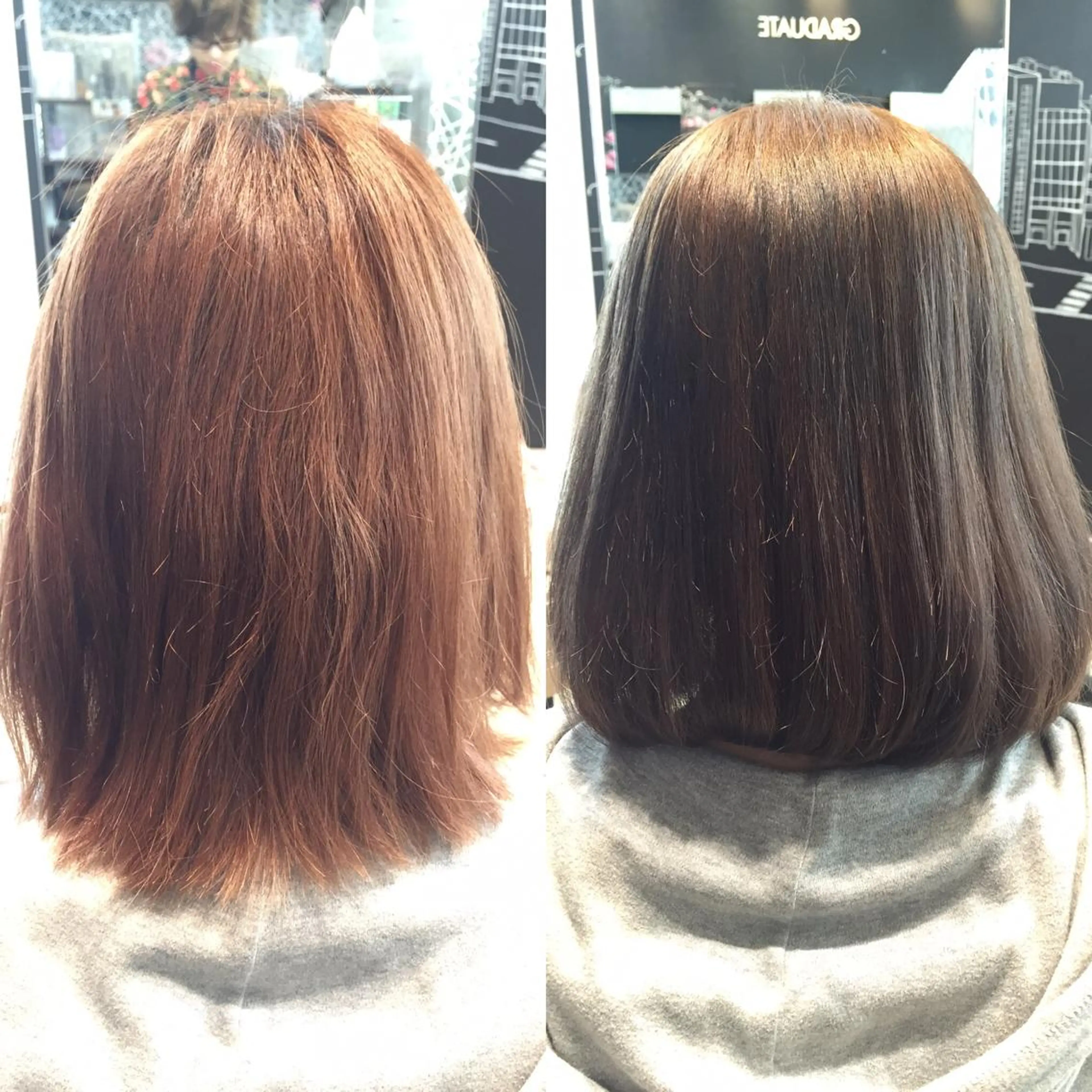 ミディアム セミロング ロング カラー Re:ta KANZOのヘアスタイル