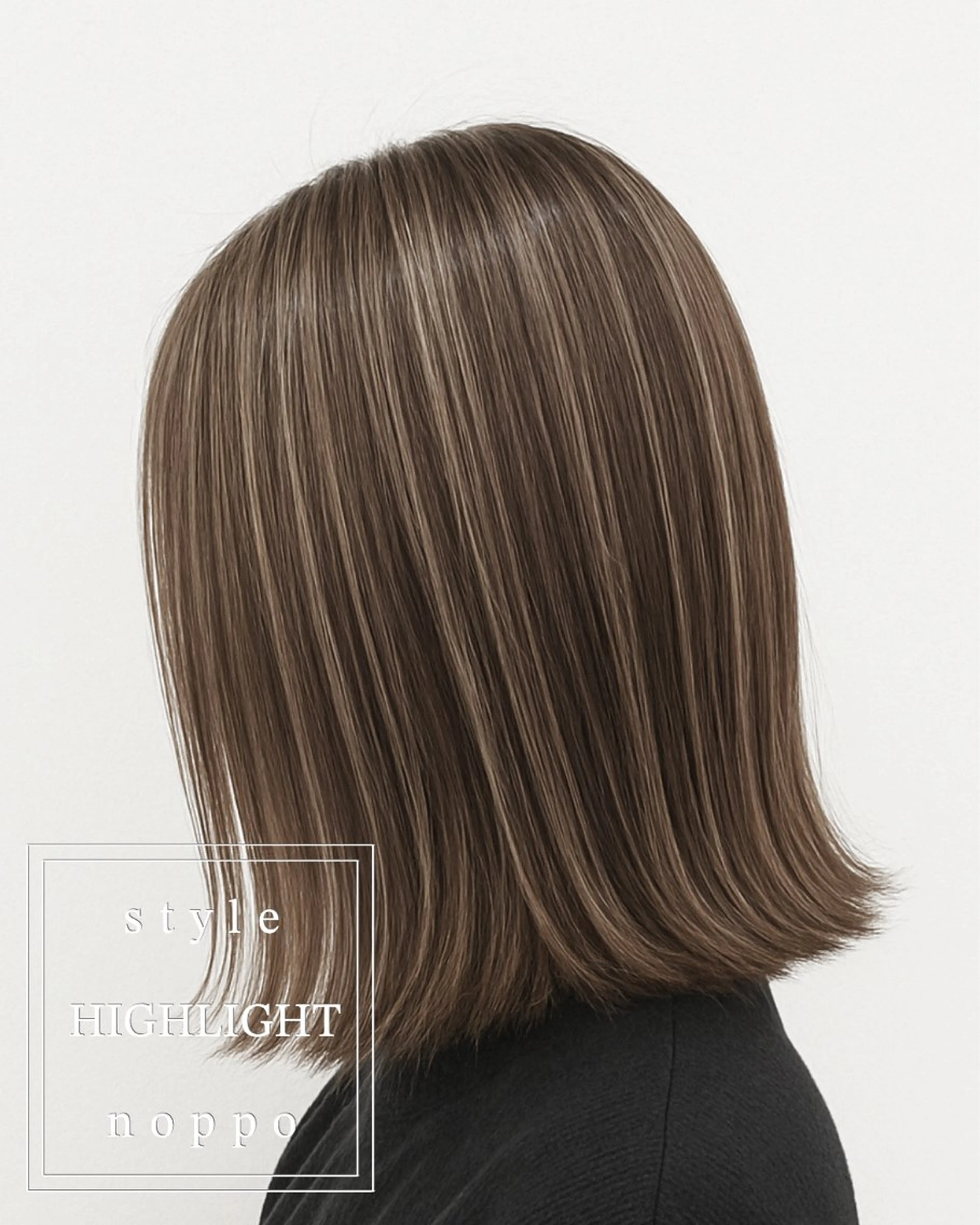 カラー 透明感カラー ハイライトカラー noppo所属・NOPPO 和泉市 美容室／奥村　飛鳥のヘアスタイル