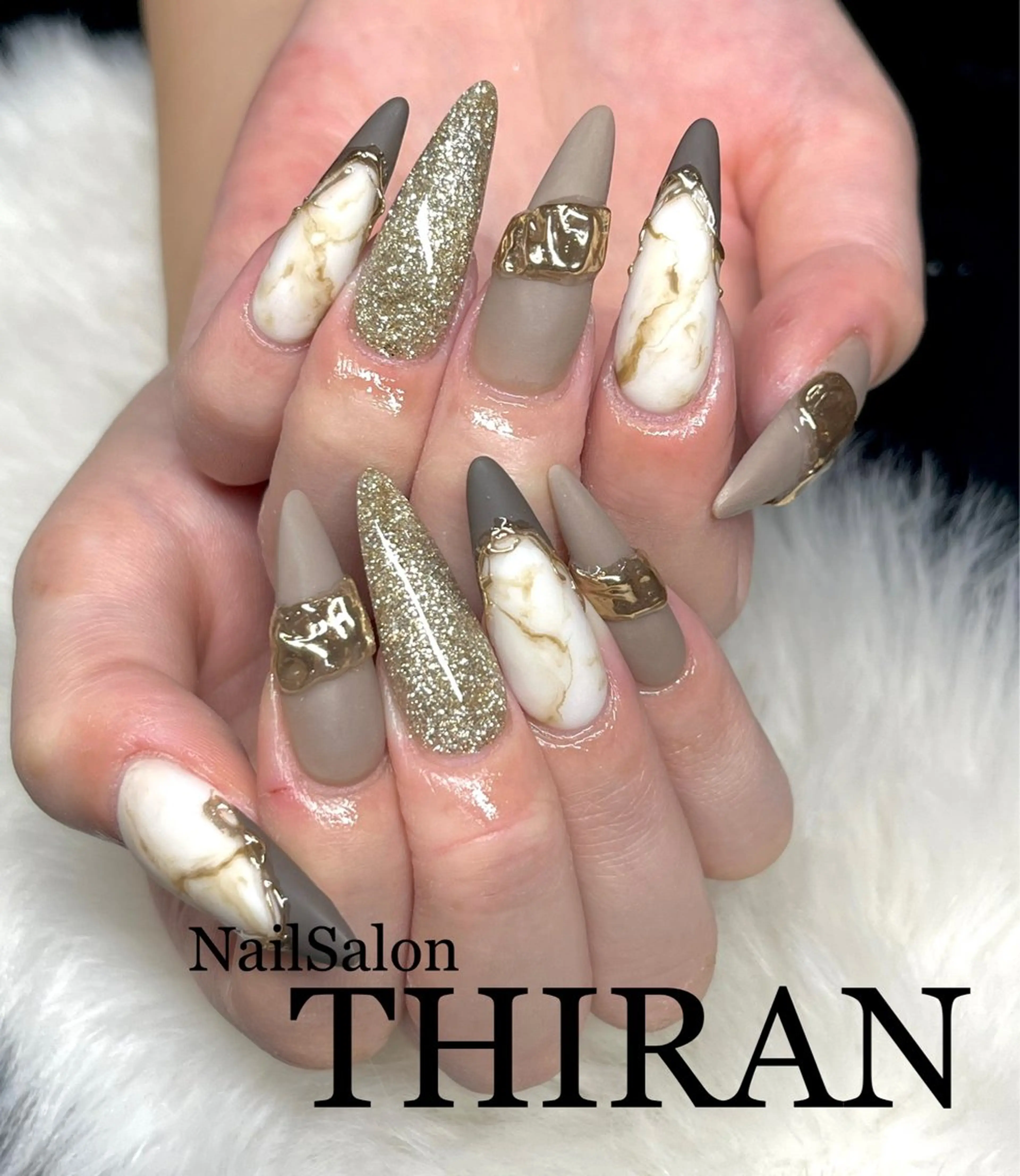 ネイル ハンドネイル Nail salon THIRANのネイルデザイン