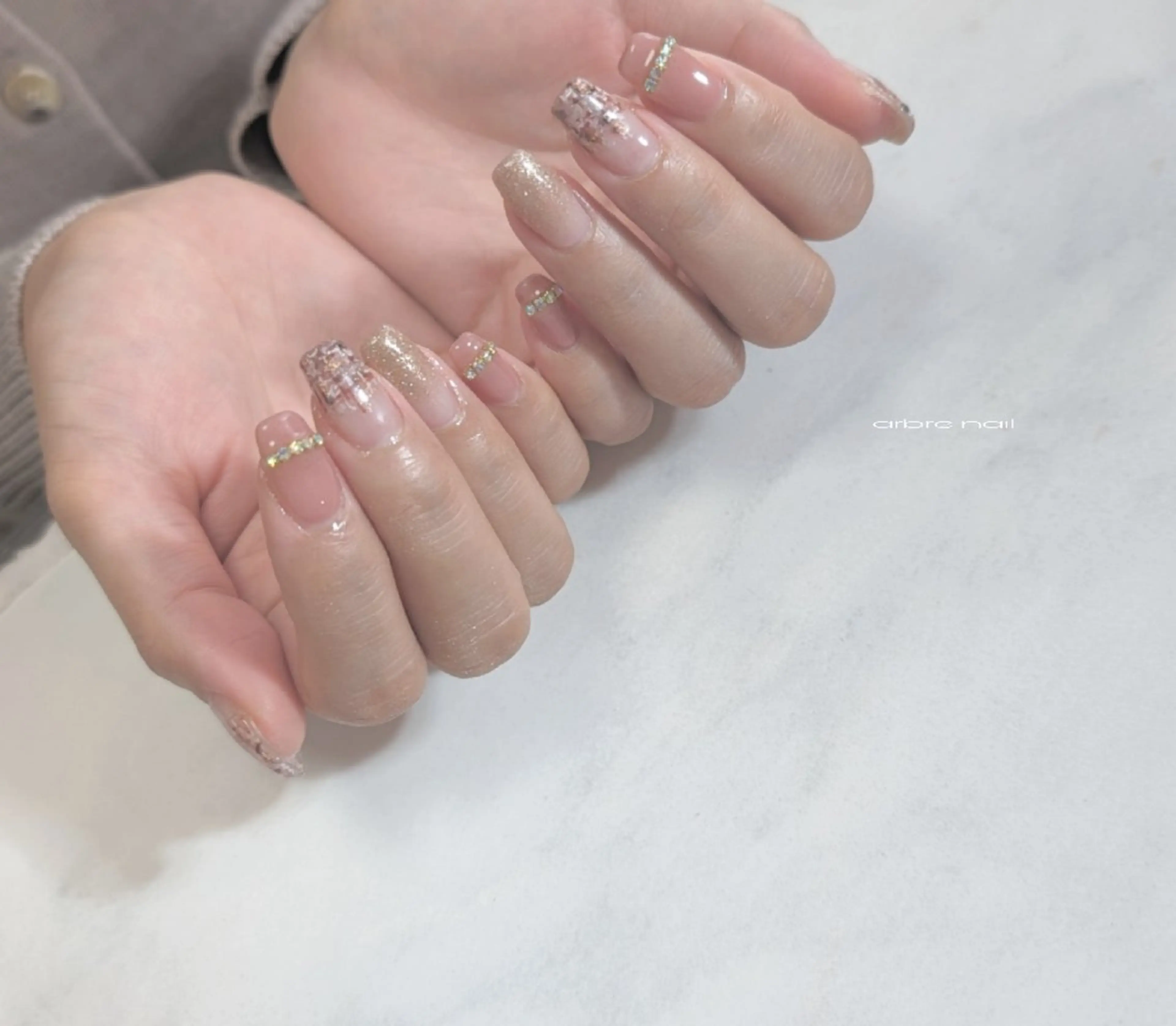 ネイル ＊arbre nail＊.アーブルネイル所属・✯.。 arbre  nail 。✯.のネイルデザイン