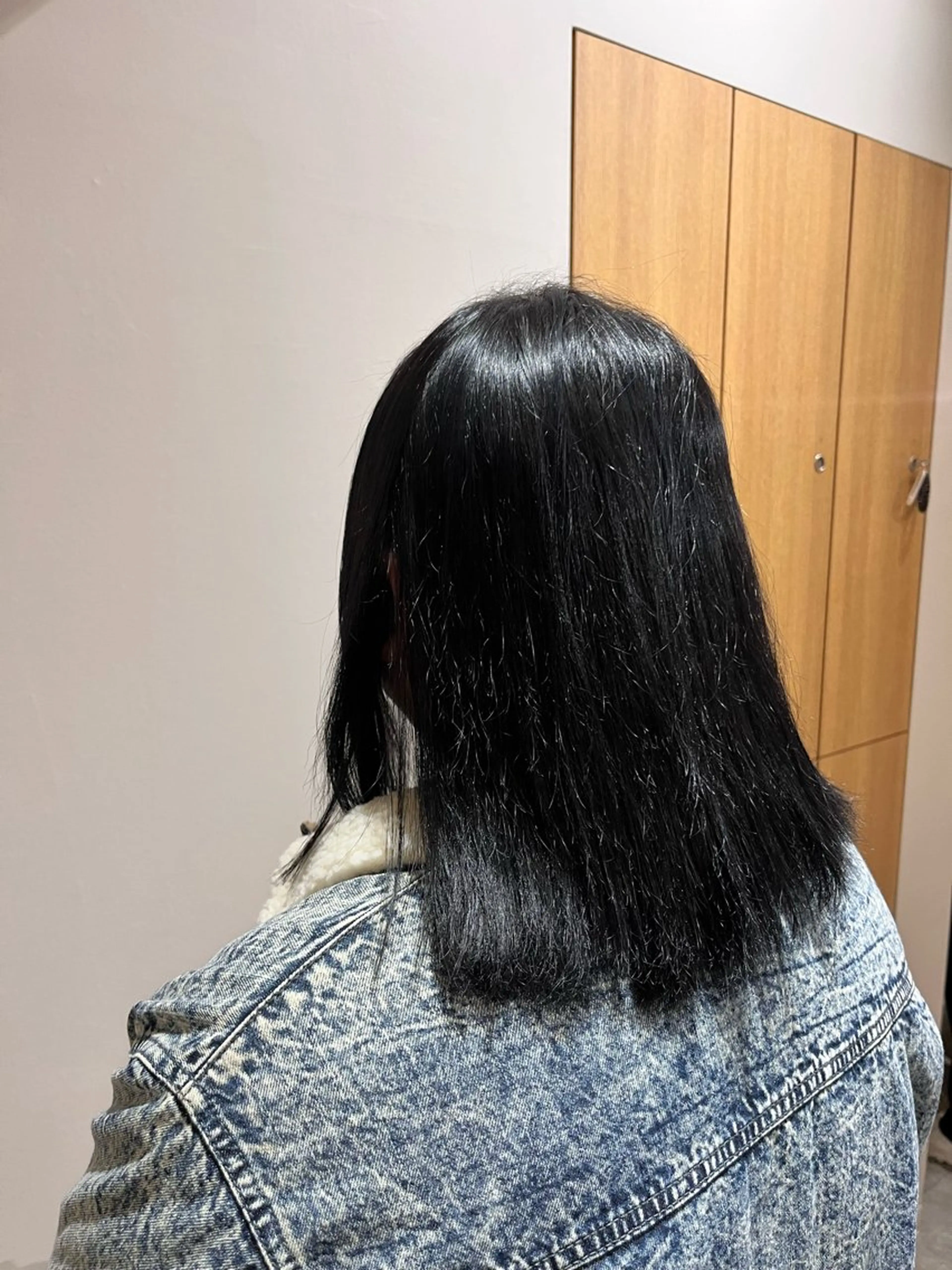 ミディアム カラー 透明感カラー 《PARAGO緑橋》 山田素のヘアスタイル