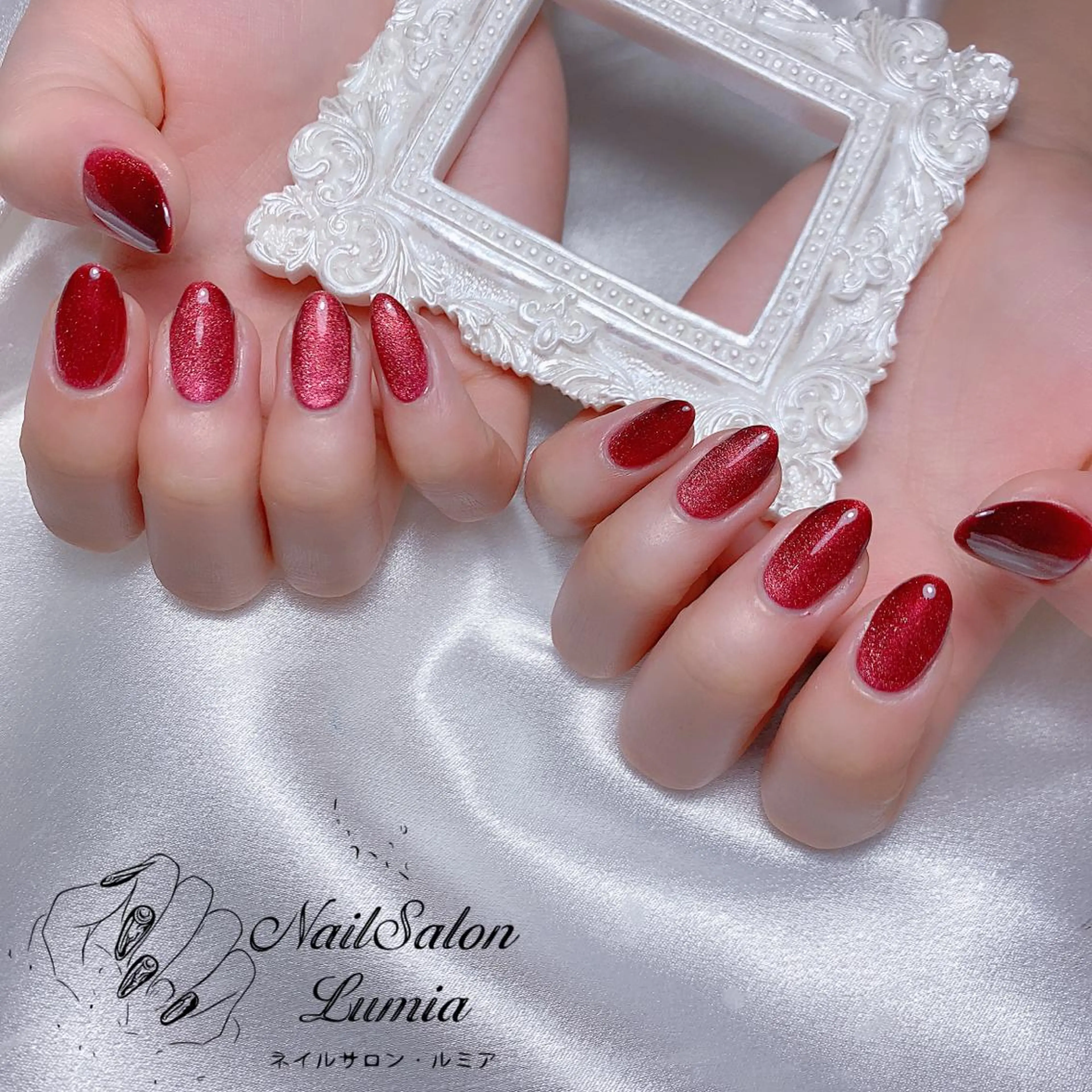 ネイル ハンドネイル ネイルサロン ルミア Lumia 店長のネイルデザイン