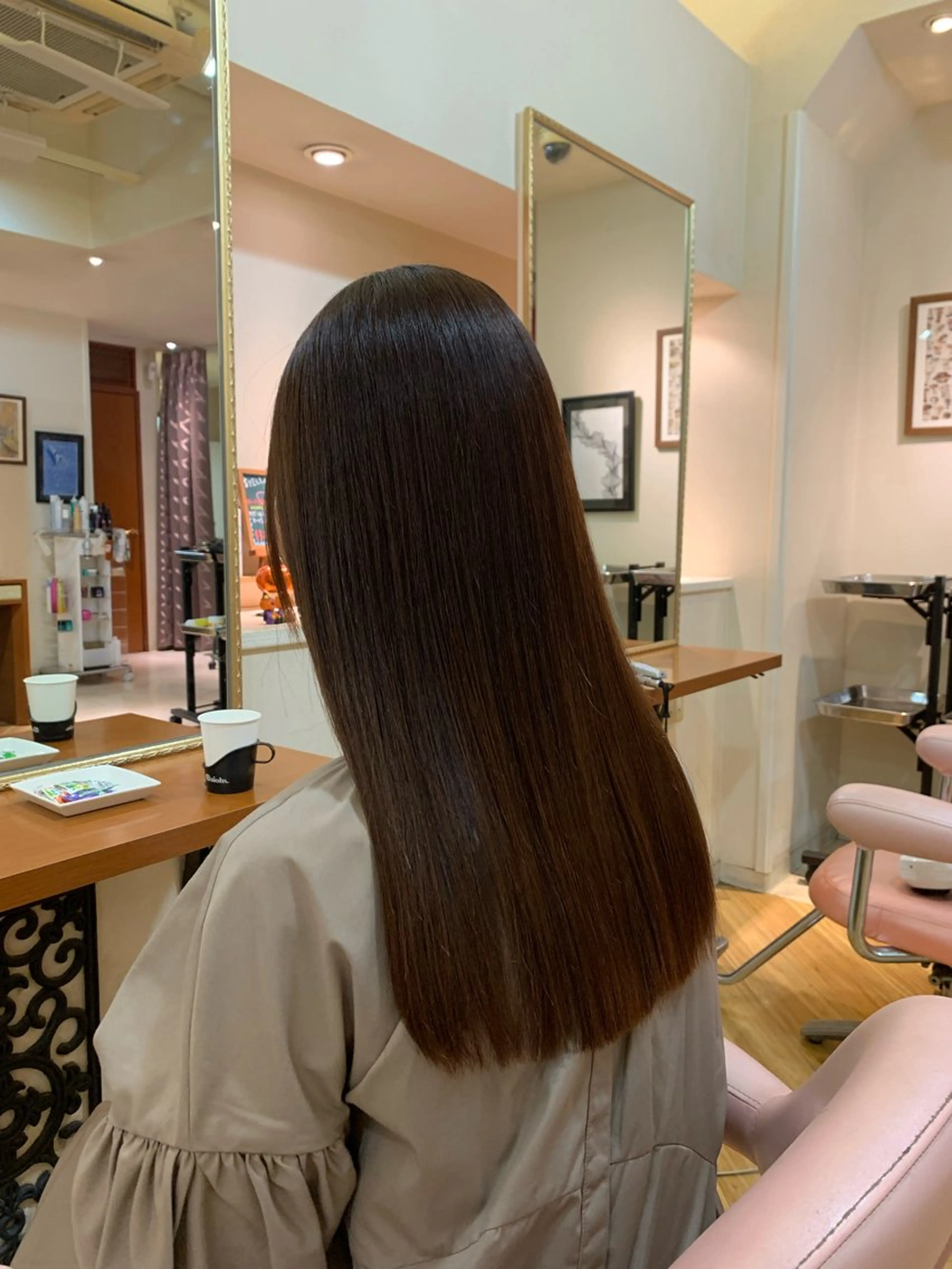 ロング カット 縮毛矯正 トリートメント STELLA所属・髪質改善/縮毛矯正 /菊田将成のヘアスタイル