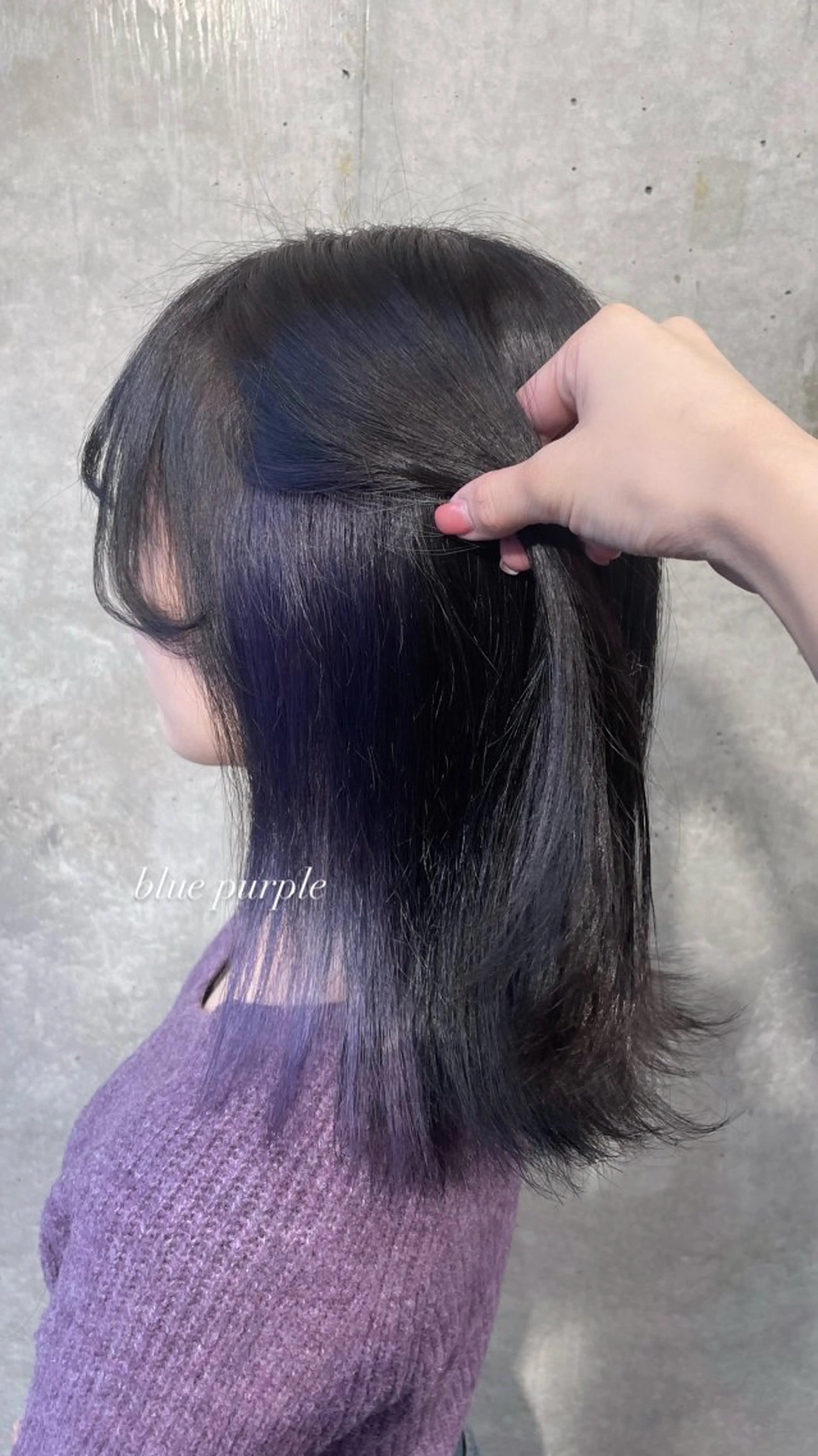 ミディアム ヘアカラー 🤍透明感カラー ソメヤナナ 🤍のヘアスタイル