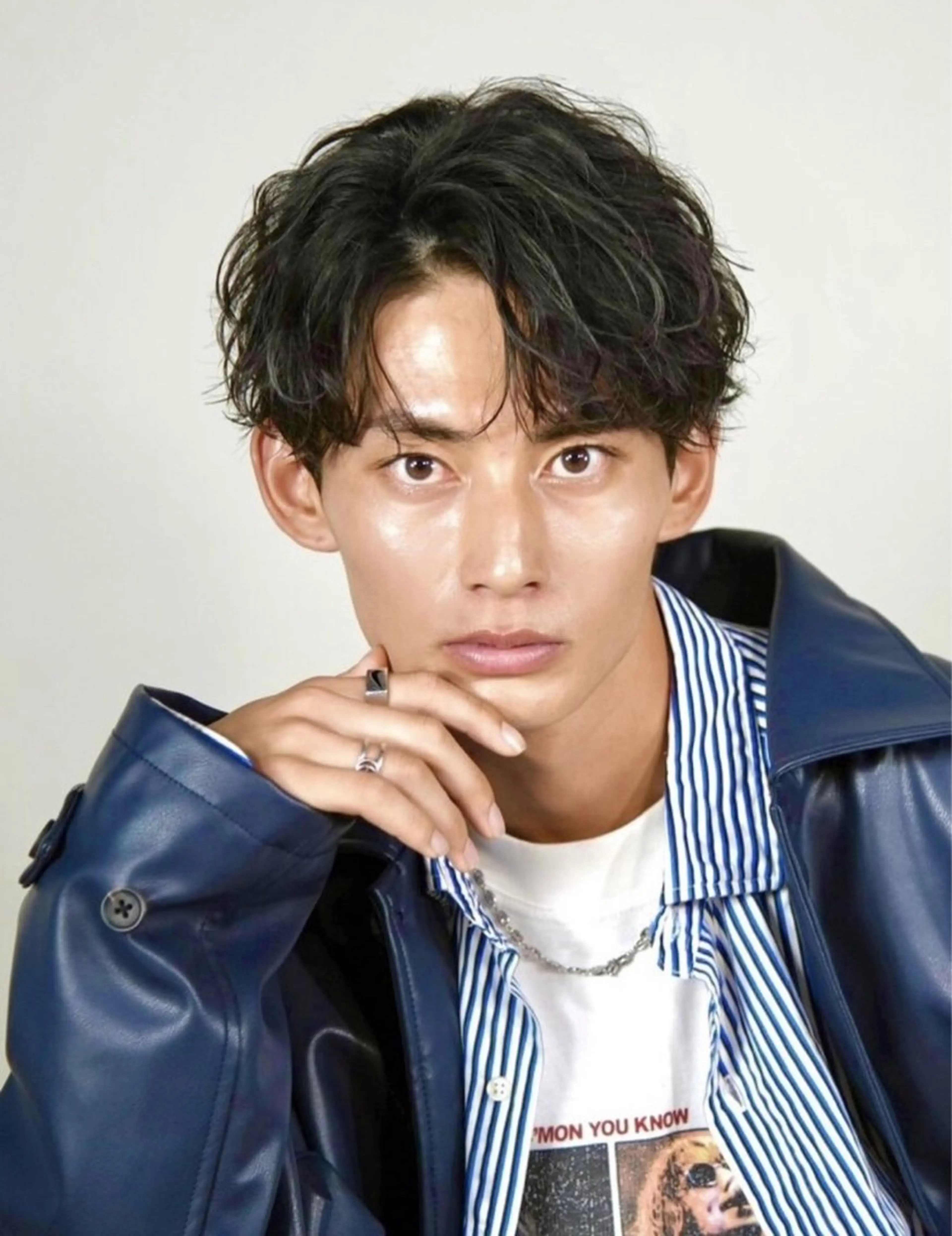 ショート カラー パーマ ヘアアレンジ メンズ 🪐 TenTen🪐のヘアスタイル