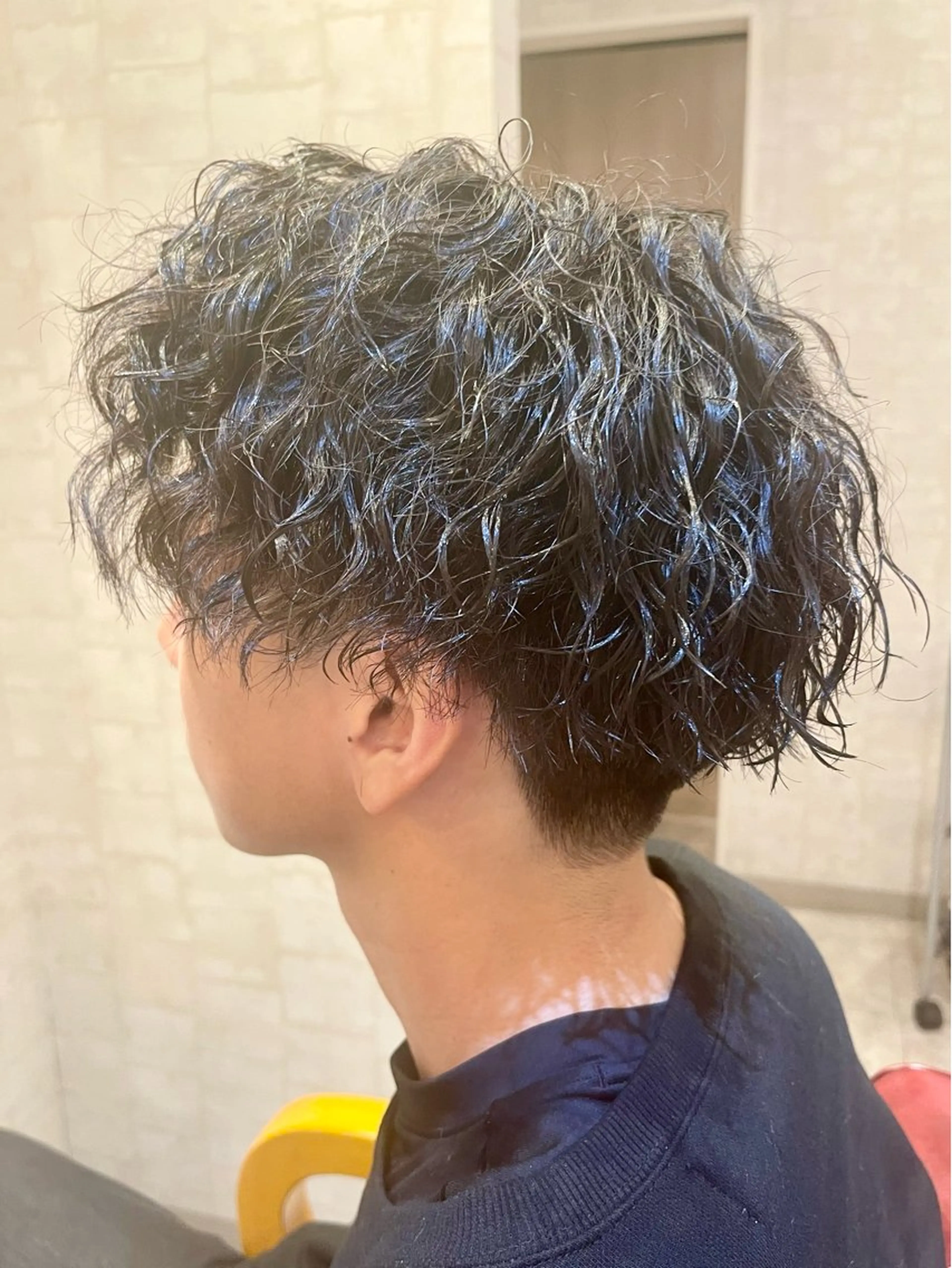 ショート カット パーマ 🍭透明感カラー 志賀拓海🍬🌈のヘアスタイル