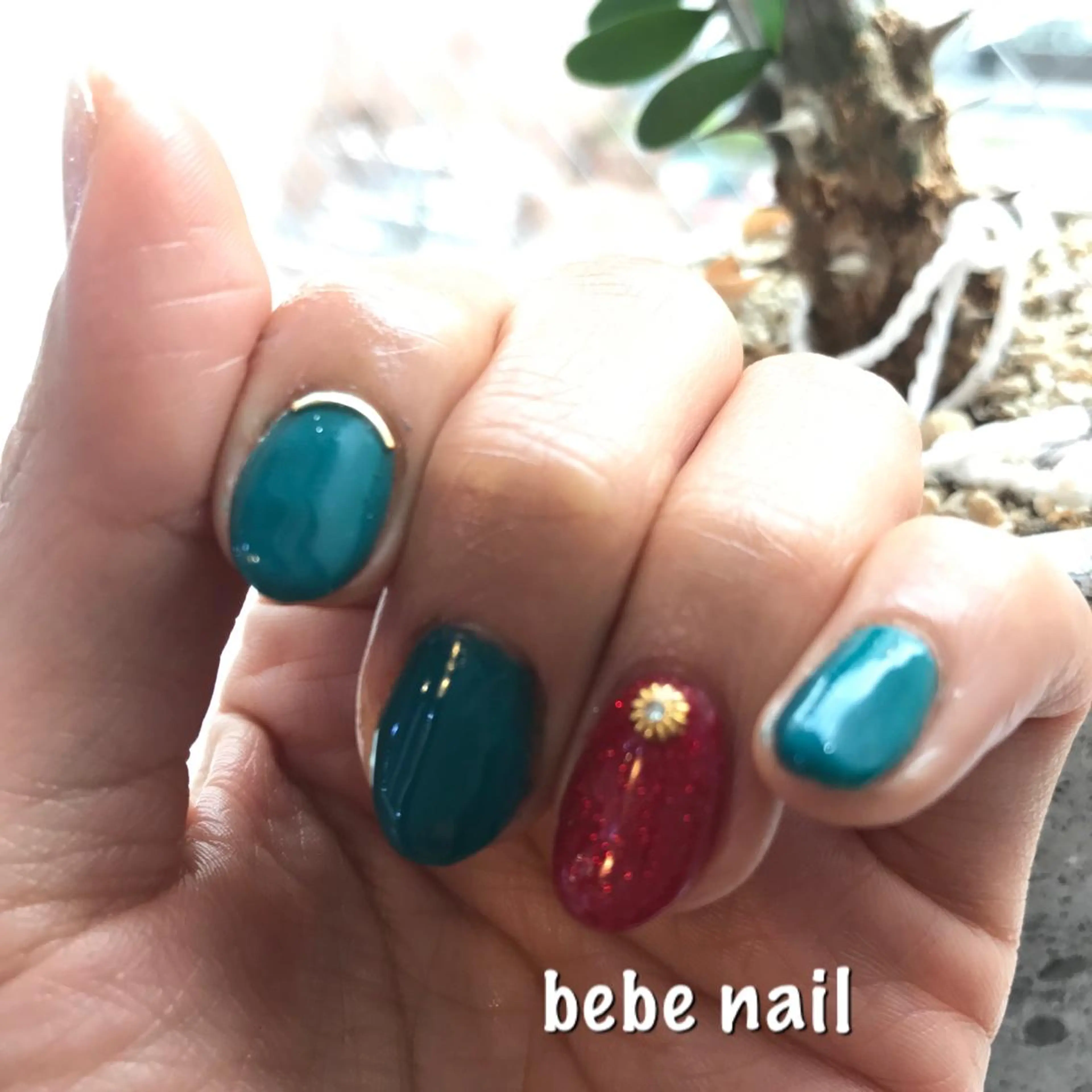 ネイル 冬ネイル クリスマス ハンドネイル Ann. nail.tokyo所属・Ann nailのネイルデザイン