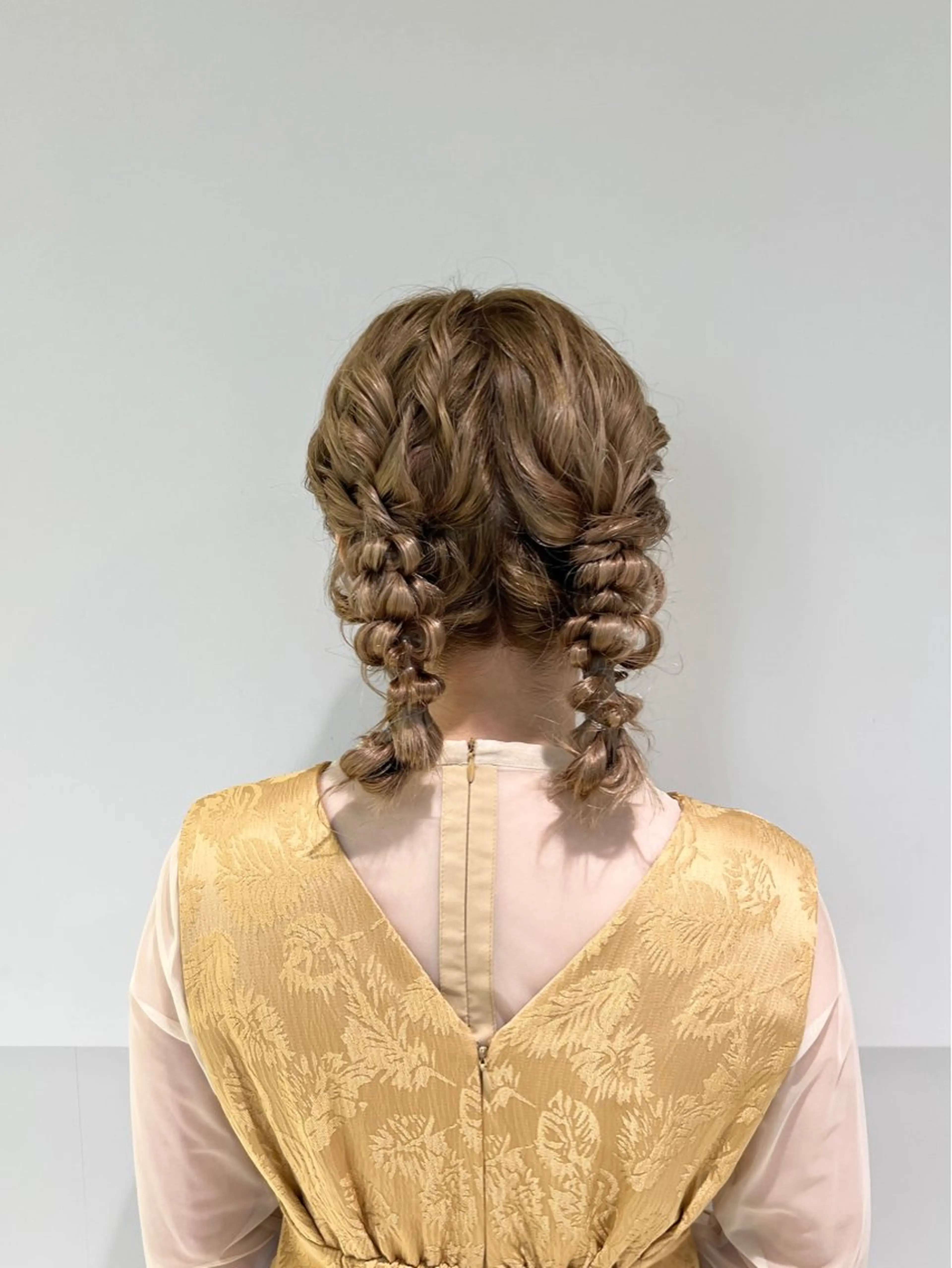 ミディアム カラー ヘアアレンジ ヘアセット SALOWIN川崎所属・似合わせレイヤー/ 美髪縮毛矯正/ミナエのヘアスタイル