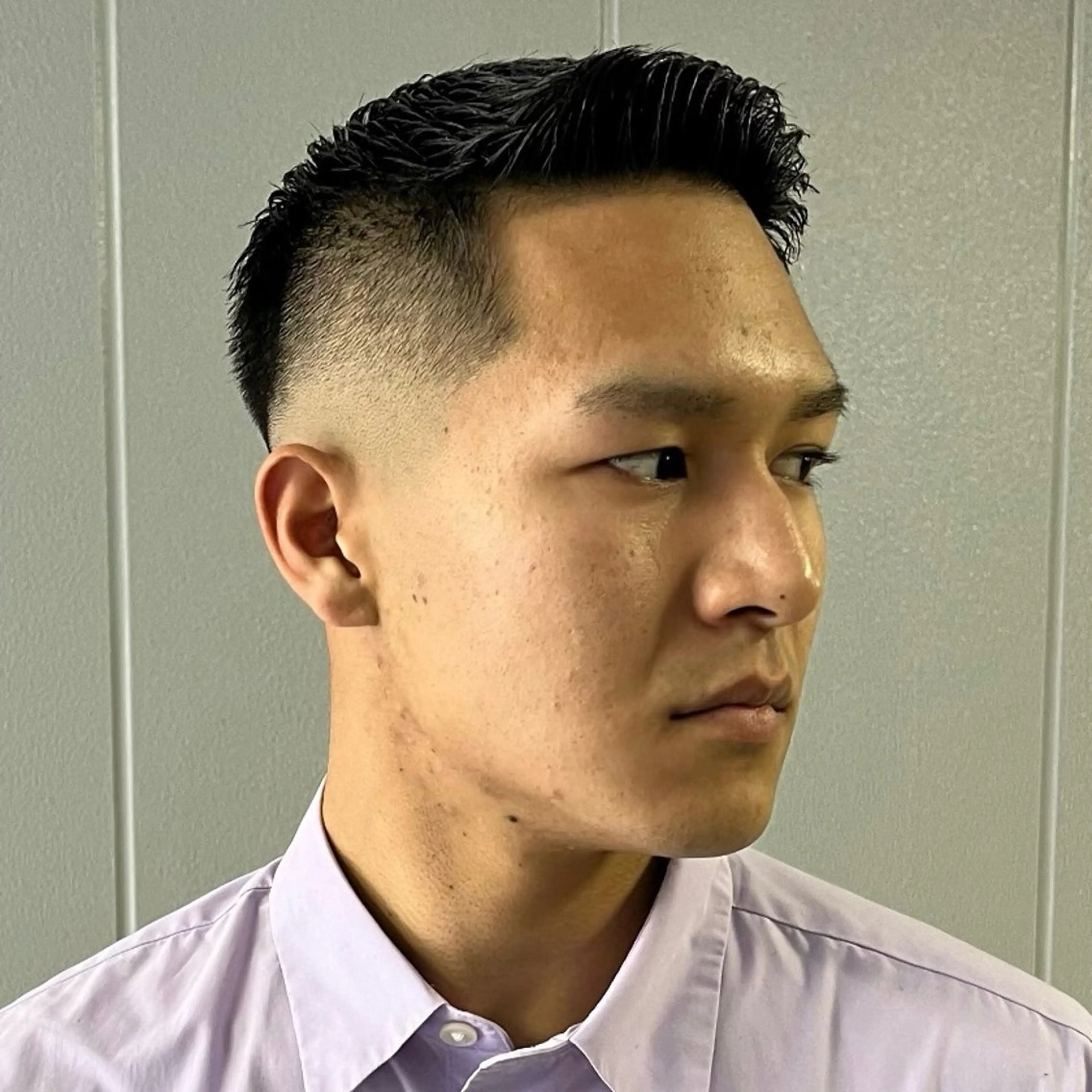 ショート メンズ フェードカット メンズメッシュ メンズパーマ スパイキーショート ショートヘア カット 立川/メンズパーマ 厚進太郎のヘアスタイル