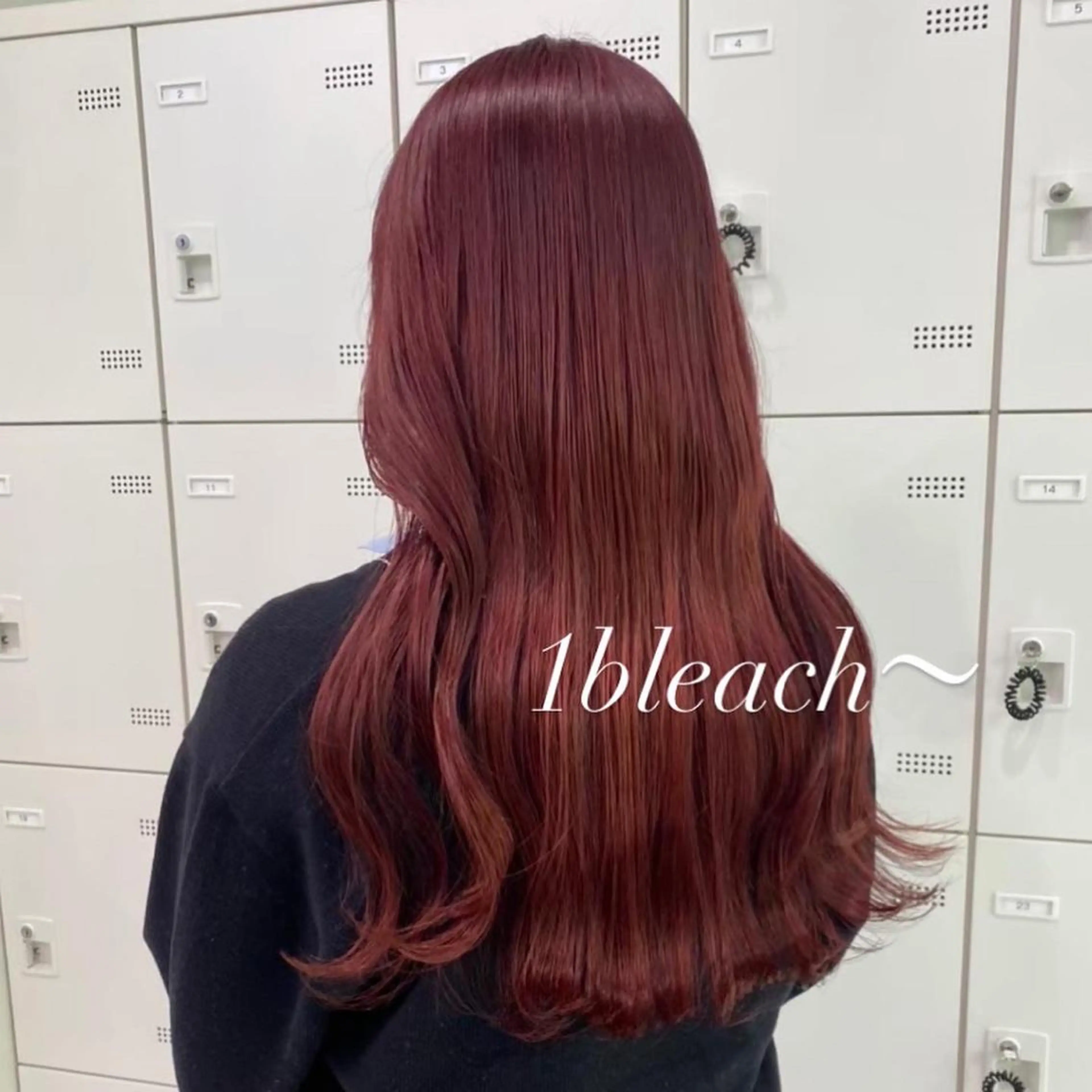 ロング カラー ヘアカラー トリートメント 🌼リナ🌼赤み消し オリーブ/ブラウンのヘアスタイル