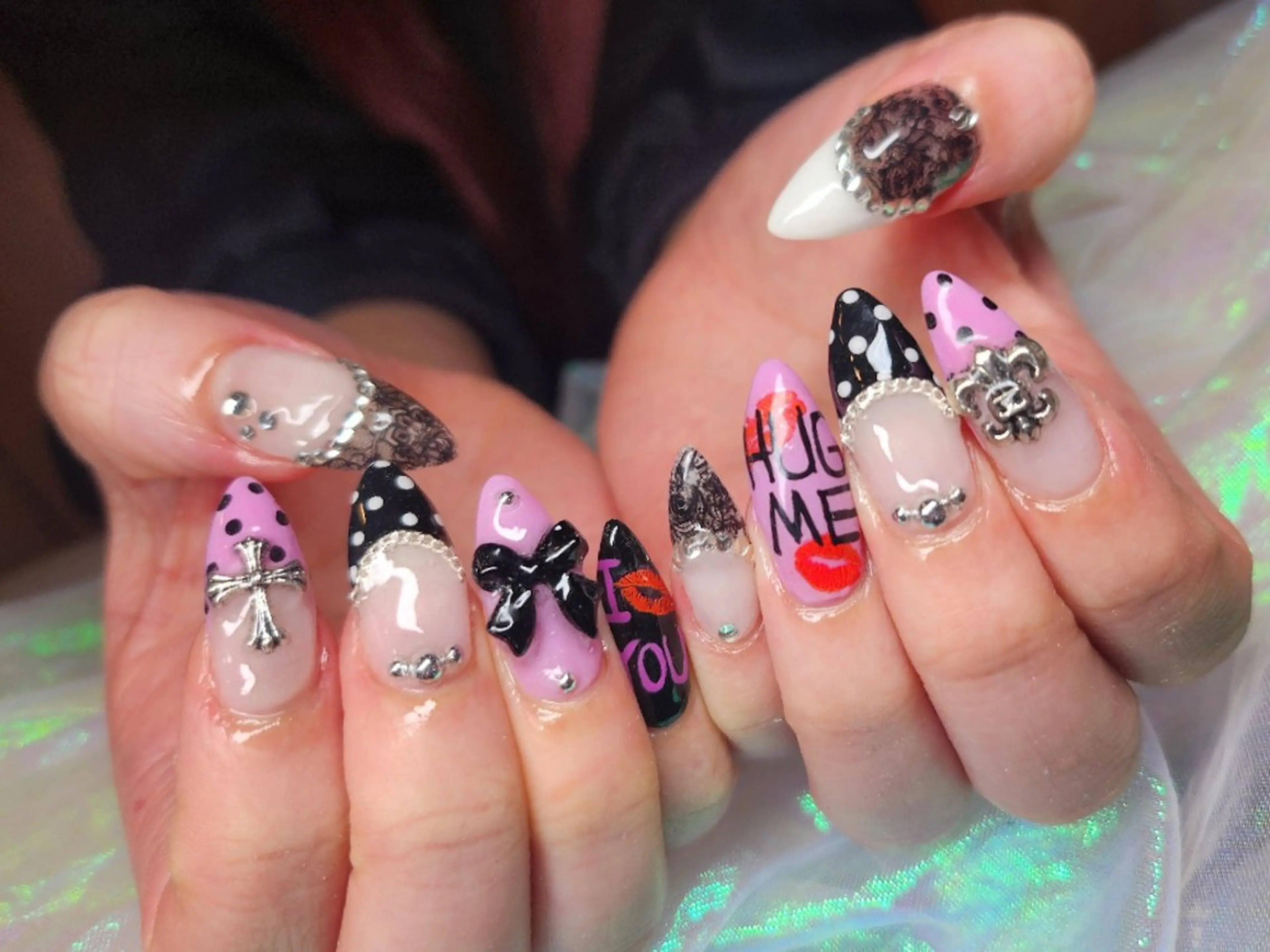 ネイル ハンドネイル 💜bora .のネイルデザイン