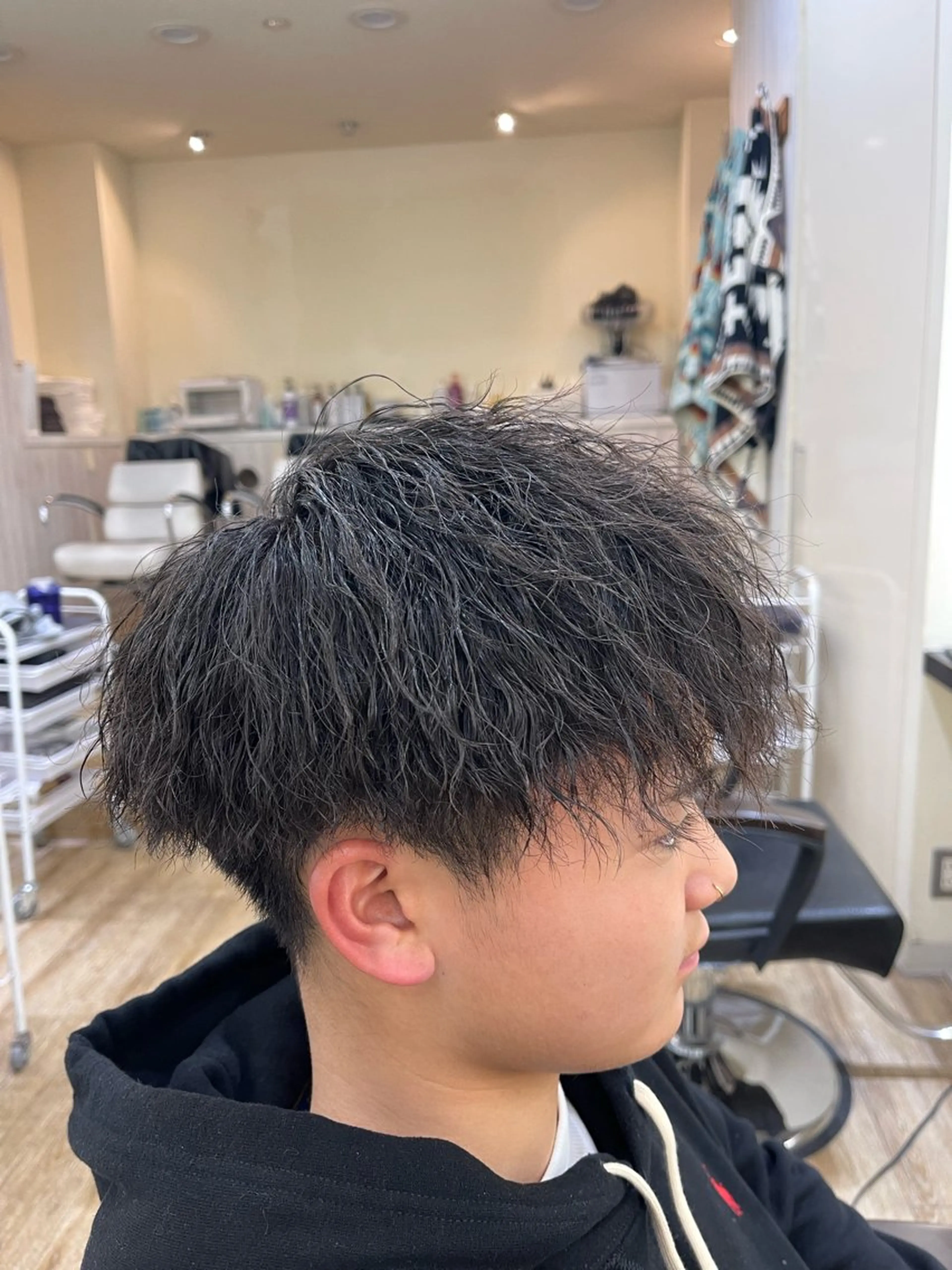 パーマ 全メニュー0円 メンズ特化もゆるのヘアスタイル