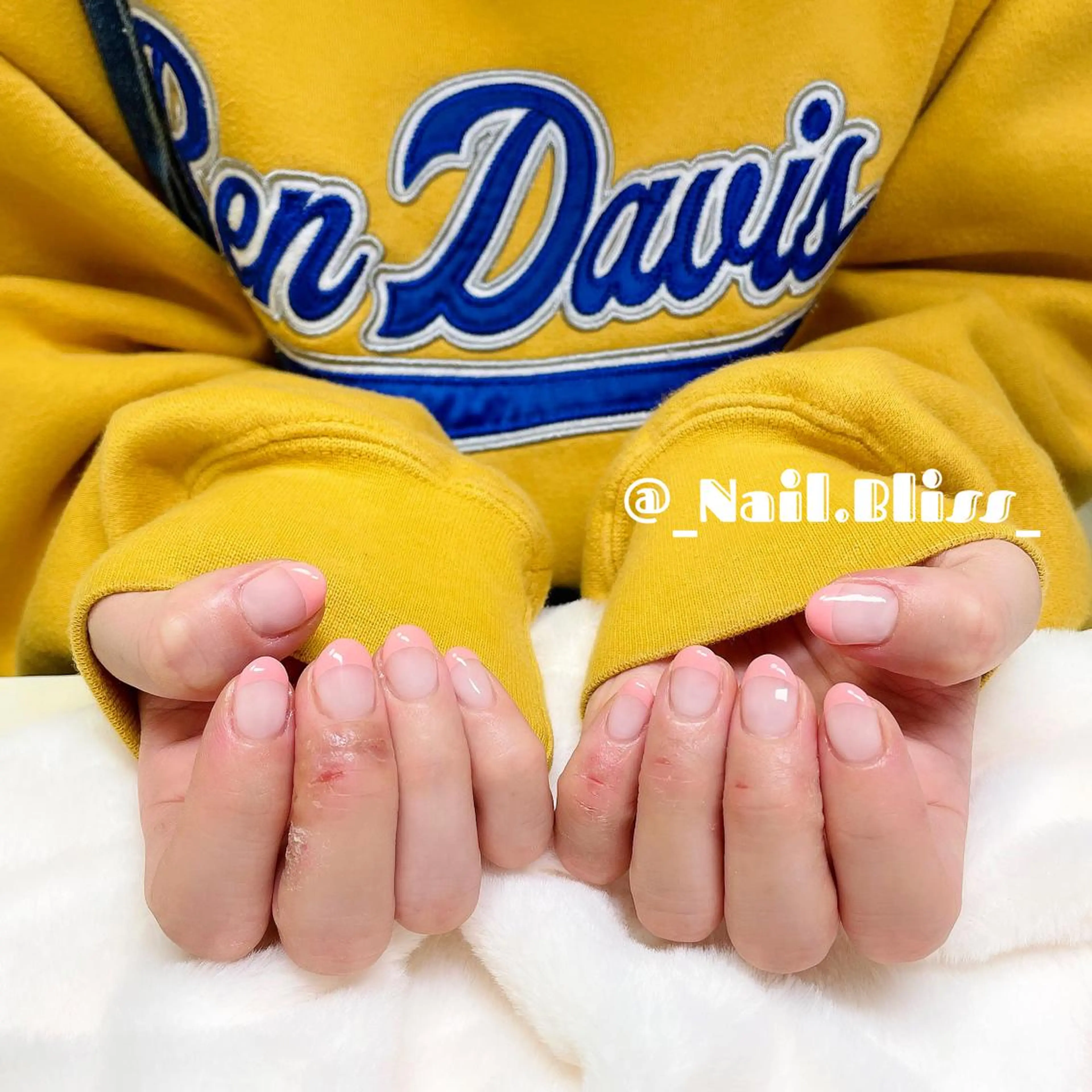 ネイル ピンク ハンドネイル NAIL BLISSのネイルデザイン