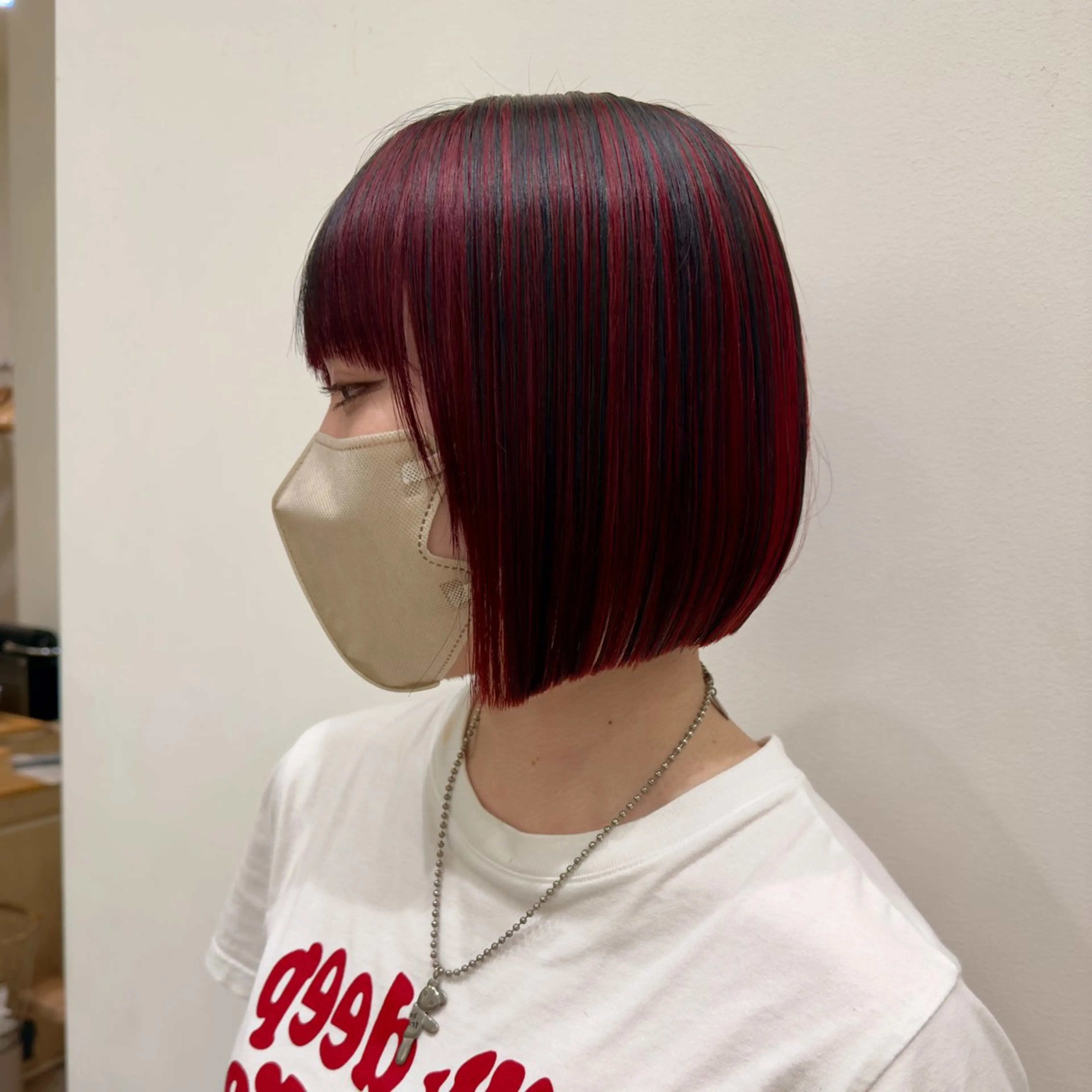 ショート カラー パーマ ⭐️ボブ/ショート りゅうしんのヘアスタイル