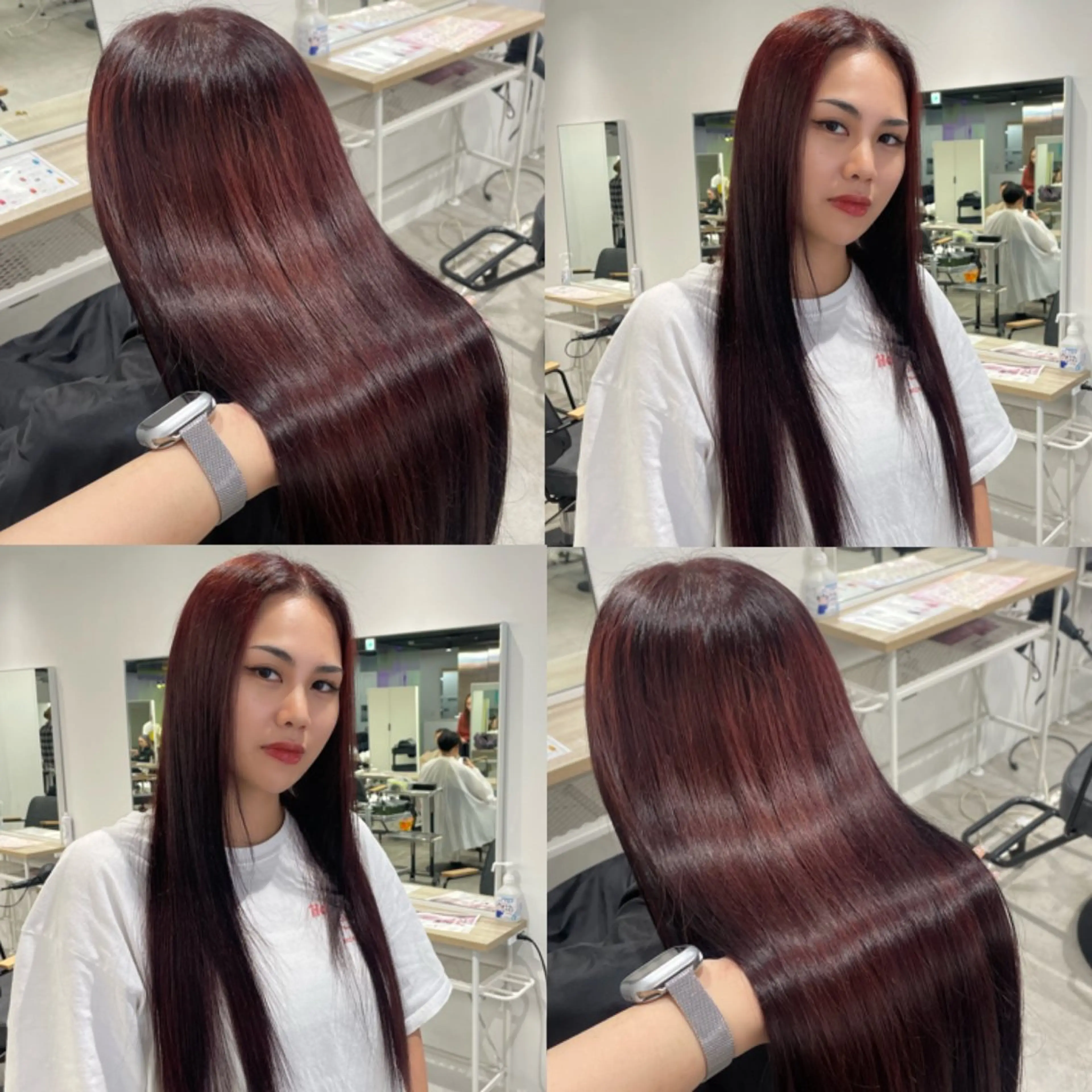 ロング カラー クルミ/ 💕ワンホンネイルのネイルデザイン