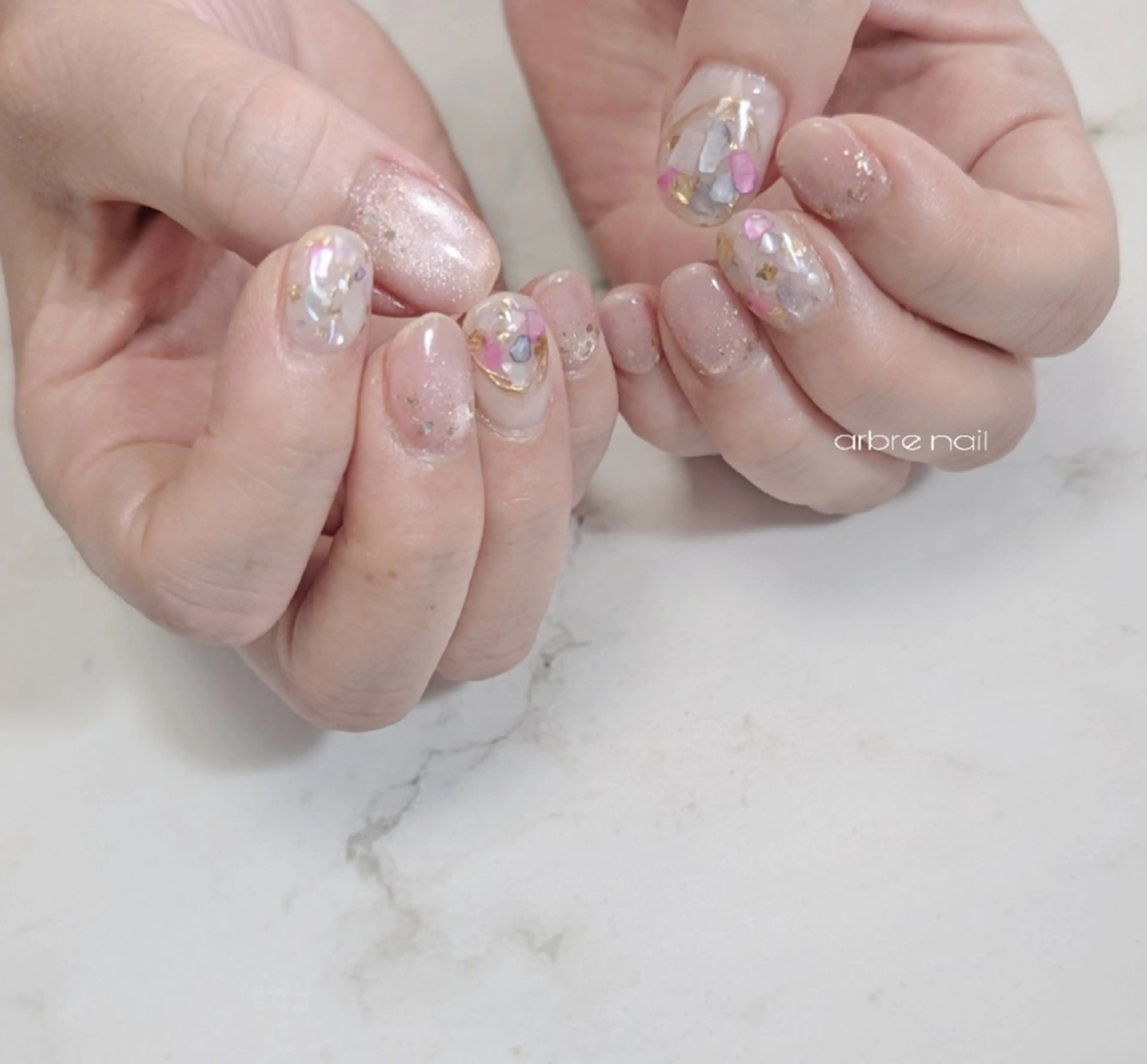 ネイル ＊arbre nail＊.アーブルネイル所属・✯.。 arbre  nail 。✯.のネイルデザイン
