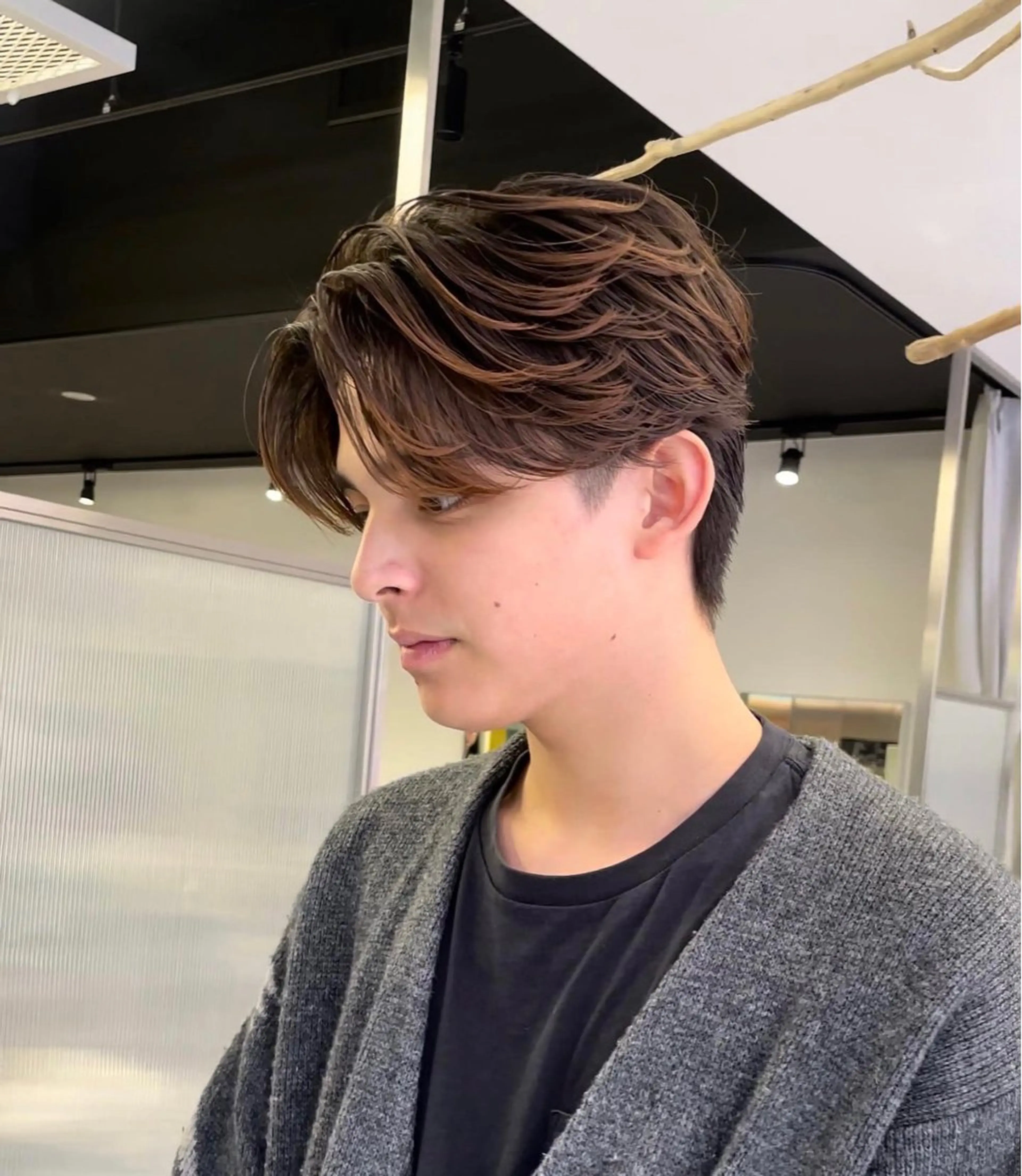 パーマ メンズ カット パーマ 【圧倒的センス】 まる/メンズカラーのヘアスタイル