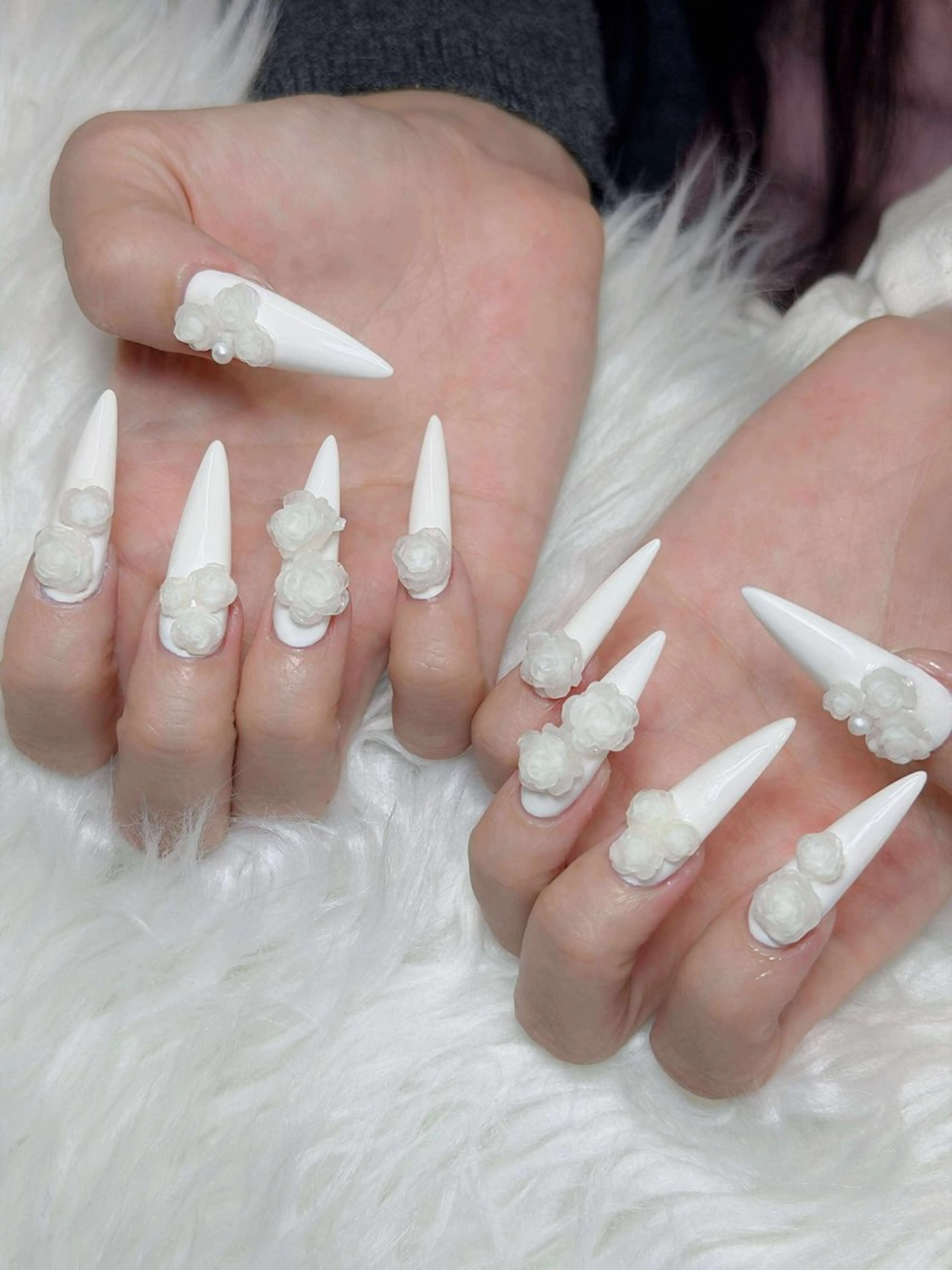 ネイル オーロラネイル チークネイル フットネイル フレンチネイル ハロウィン ハンドネイル Lumi Nail 新大久保3‘のネイルデザイン