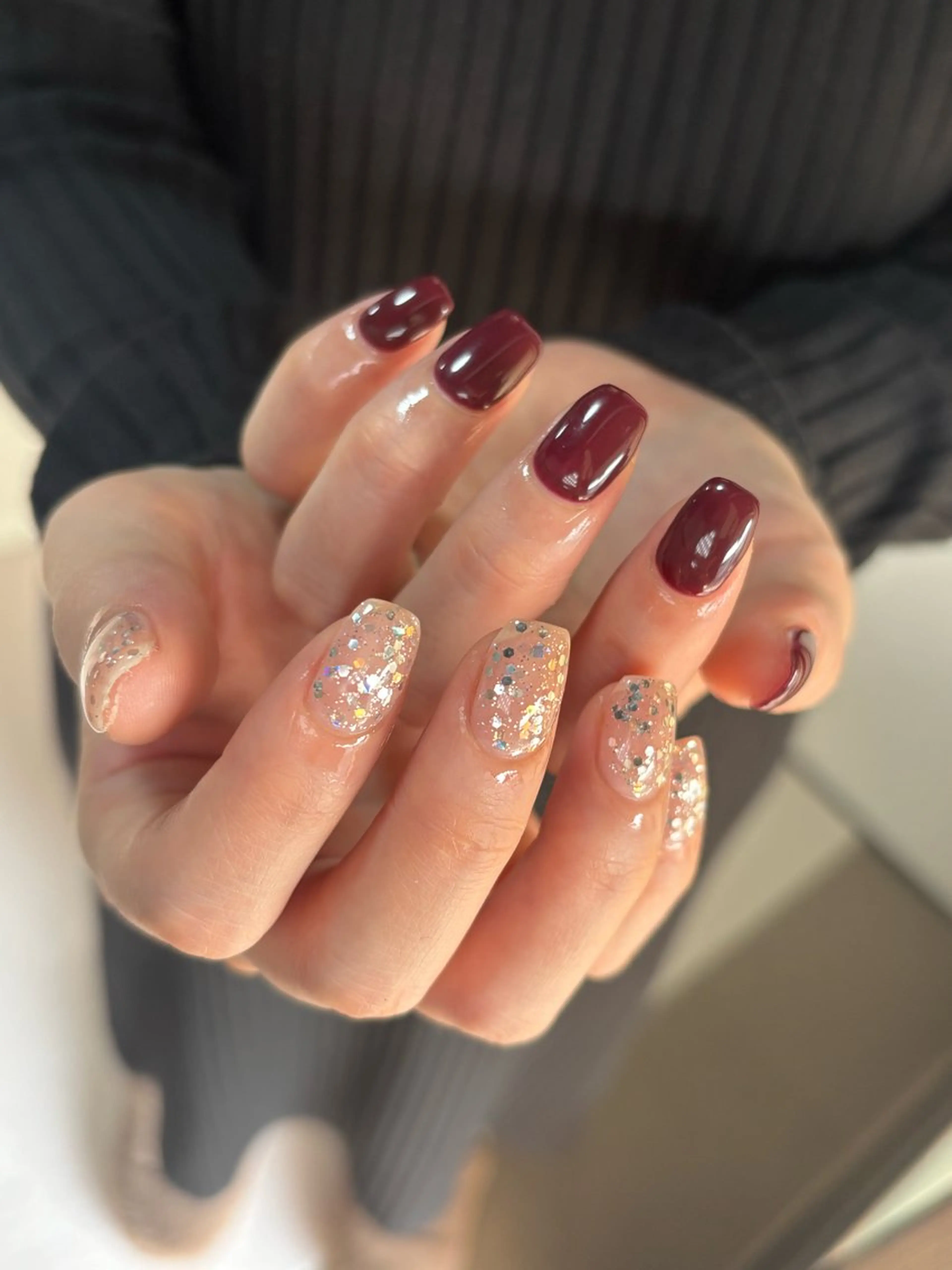 ショート ハンドネイル ネイルサロン mixia所属・ネイルサロン mixiaのネイルデザイン